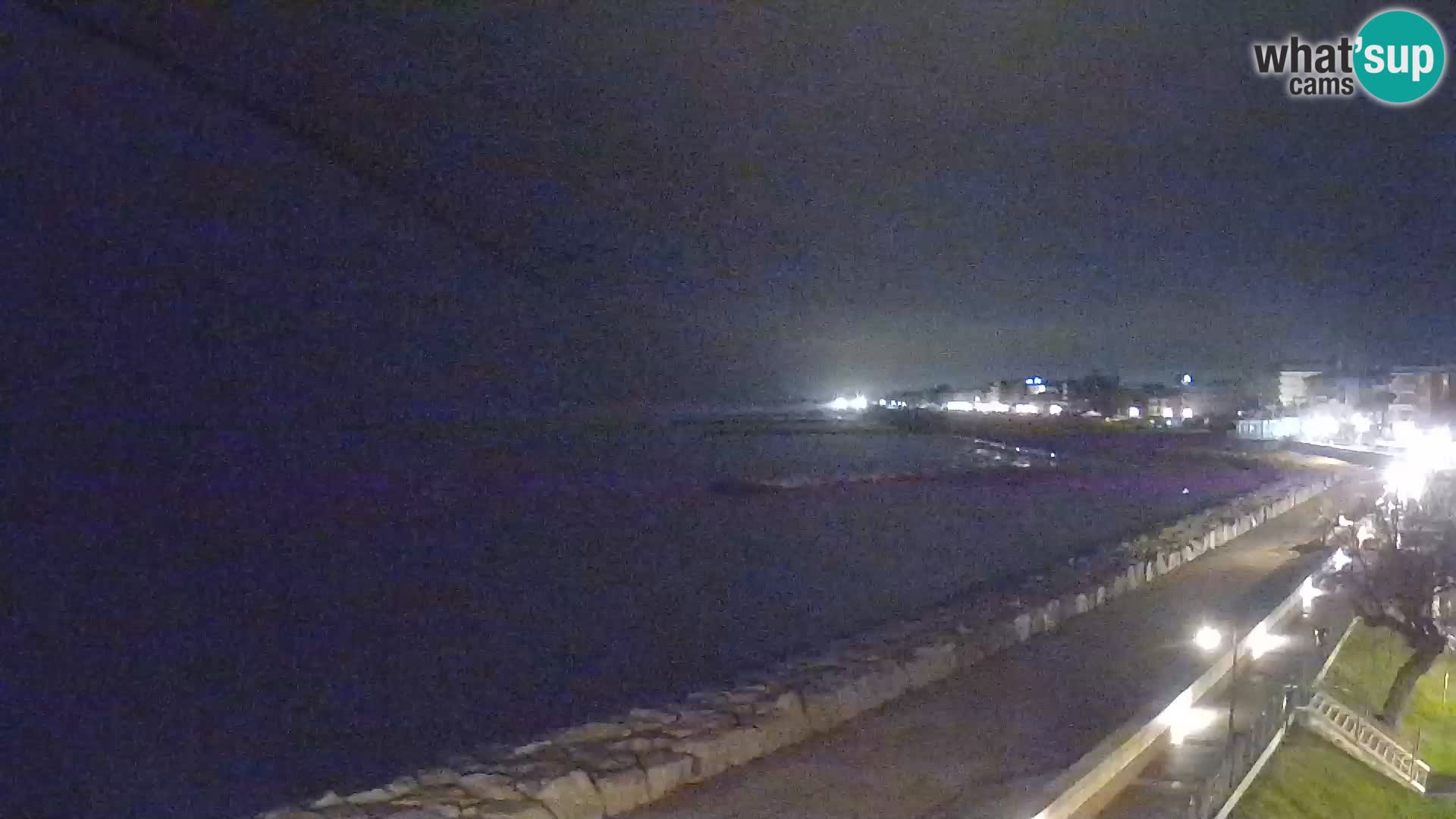 Webcam Caorle Ponente – Vue depuis les Marinai di Caorle