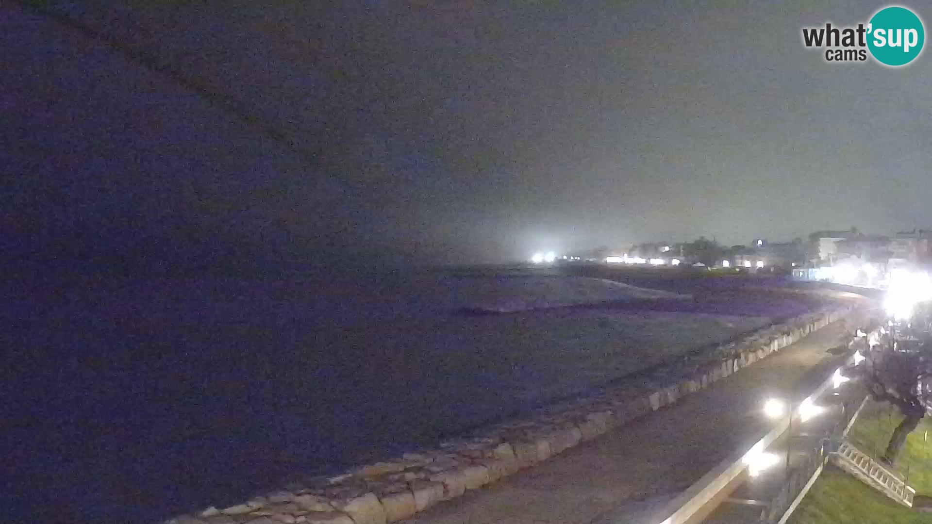 Webcam Caorle Ponente – Vue depuis les Marinai di Caorle