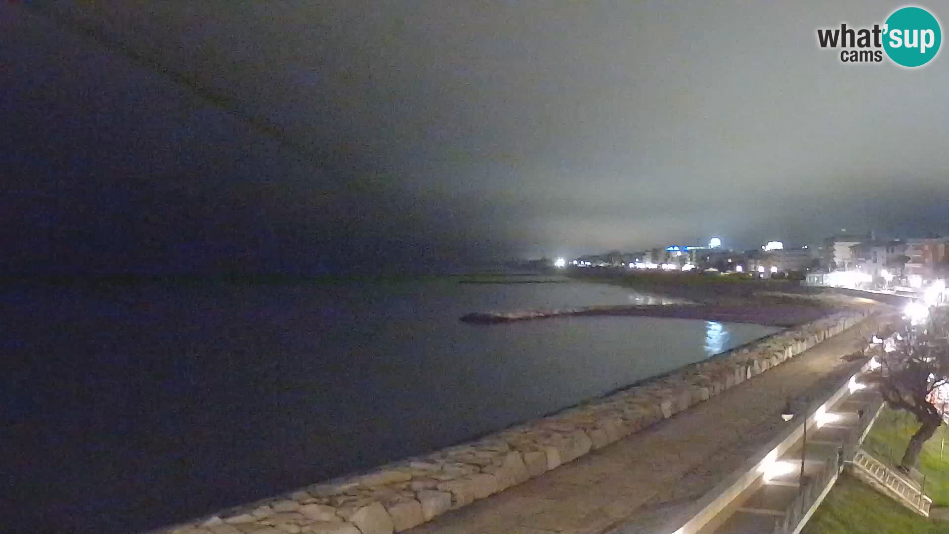 Webcam Caorle Ponente – Vue depuis les Marinai di Caorle