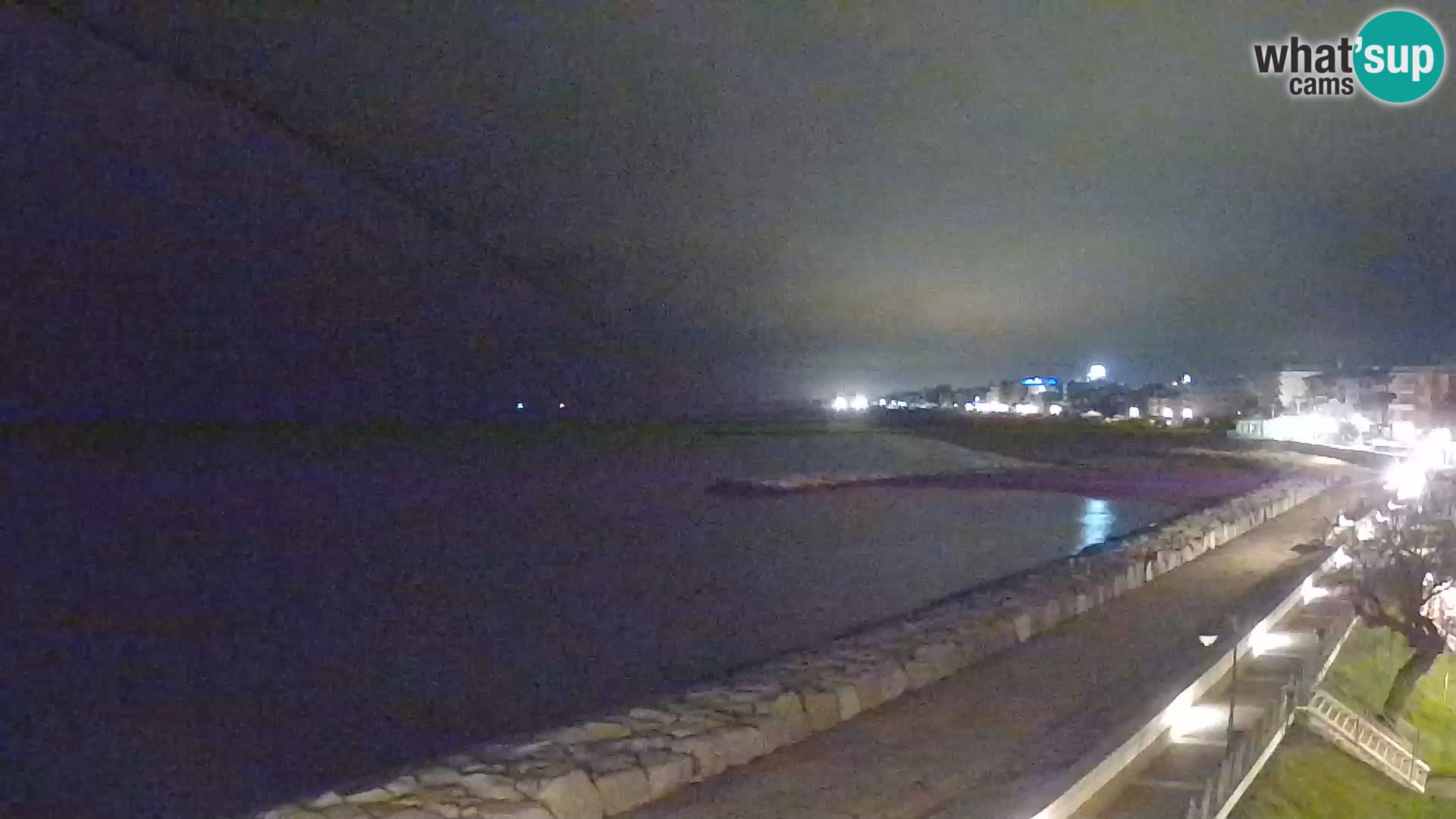 Webcam Caorle Ponente – Vue depuis les Marinai di Caorle