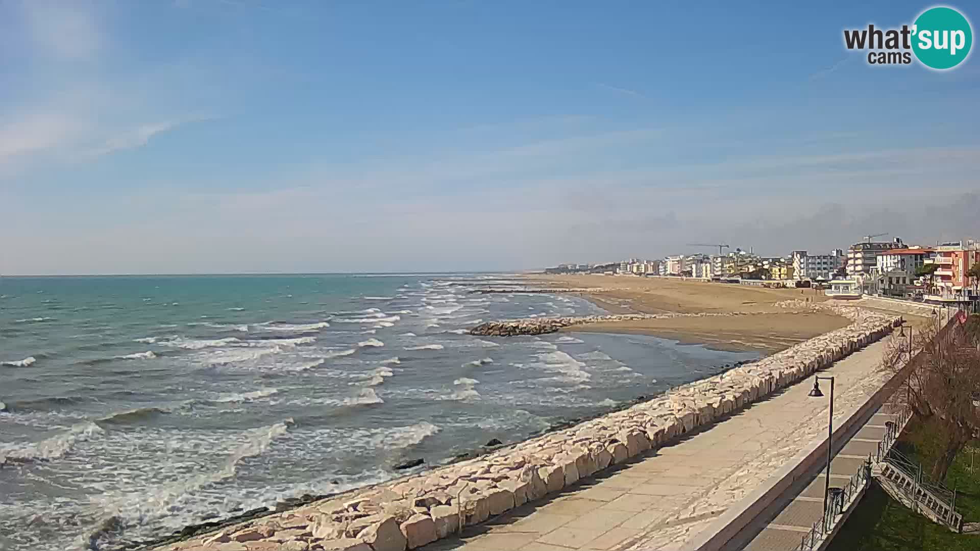Webcam Caorle Ponente – View from Marinai di Caorle