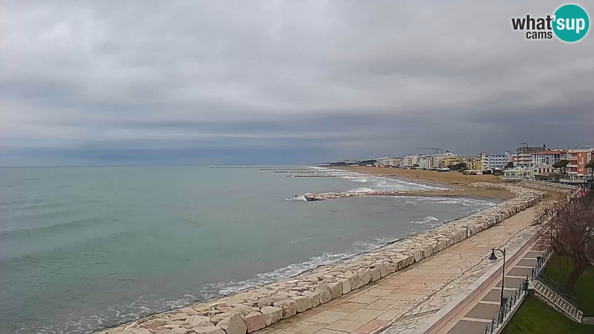Webcam Caorle Ponente – View from Marinai di Caorle