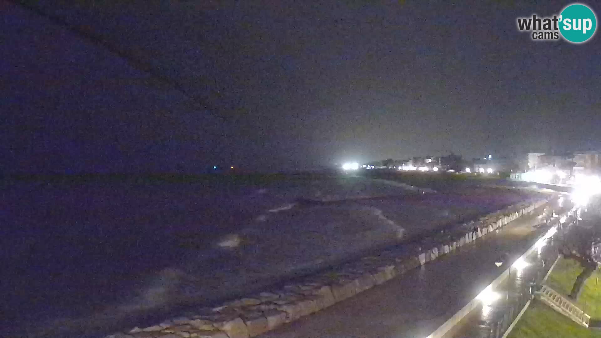 Webcam Caorle Ponente – Vue depuis les Marinai di Caorle