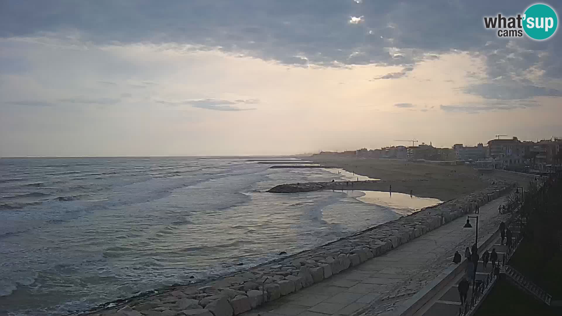 Webcam Caorle Ponente – Vista desde Marinai di Caorle