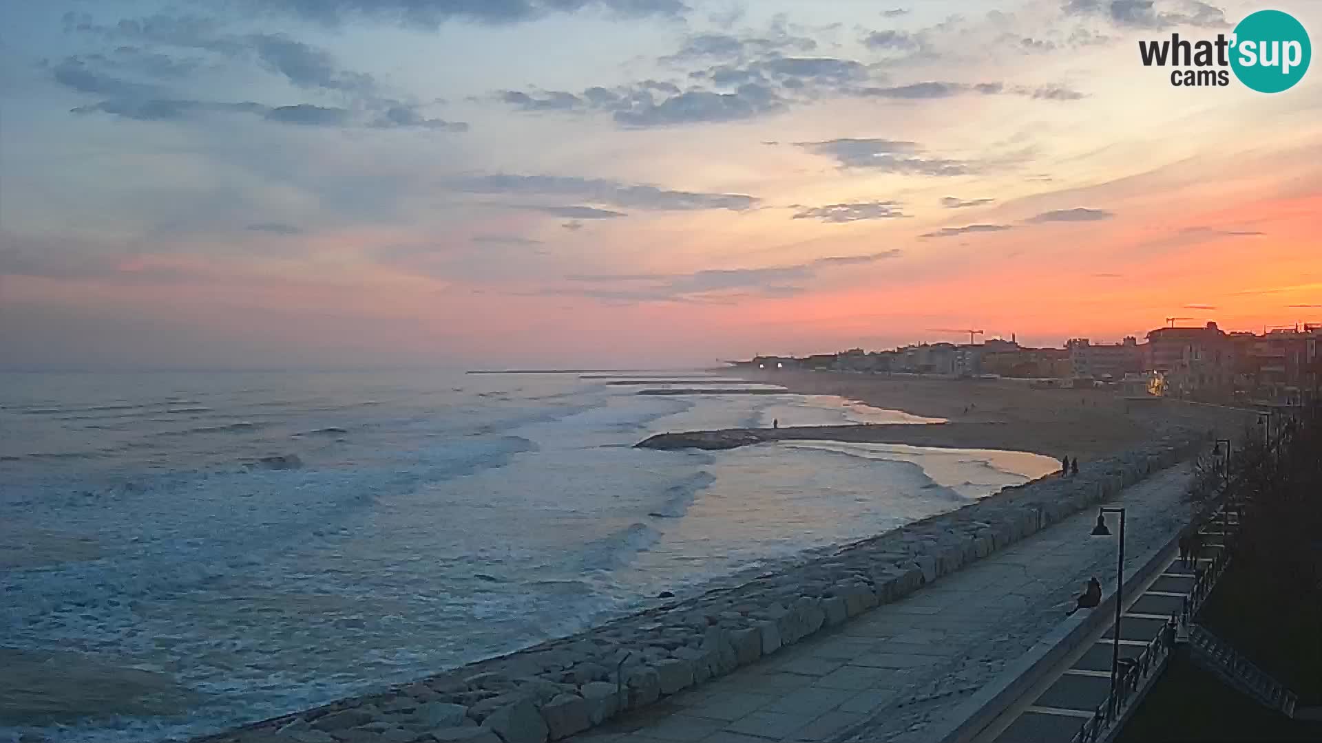 Webcam Caorle Ponente – View from Marinai di Caorle