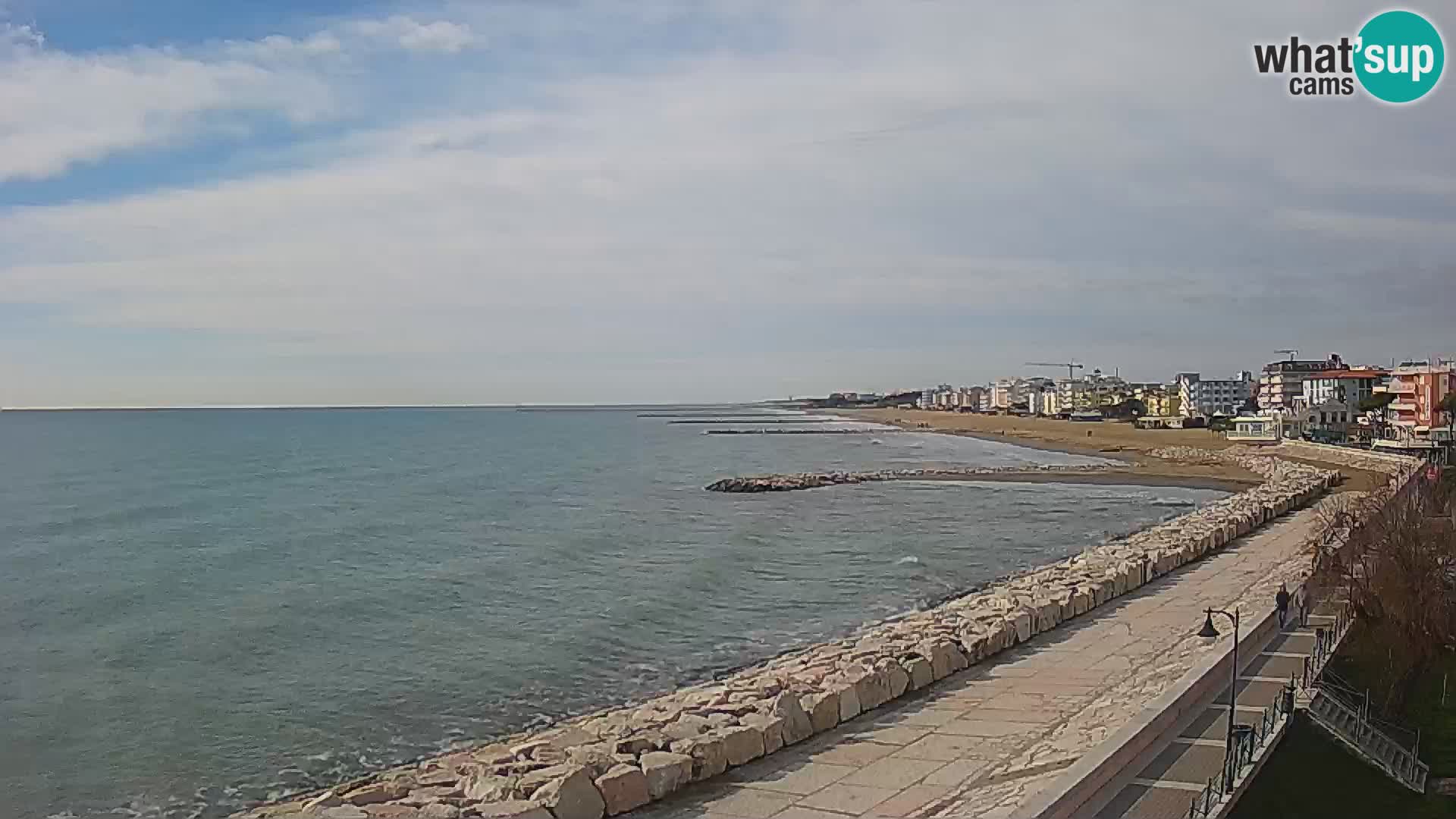 Webcam Caorle Ponente – panorama dall’ASS. Marinai di Caorle