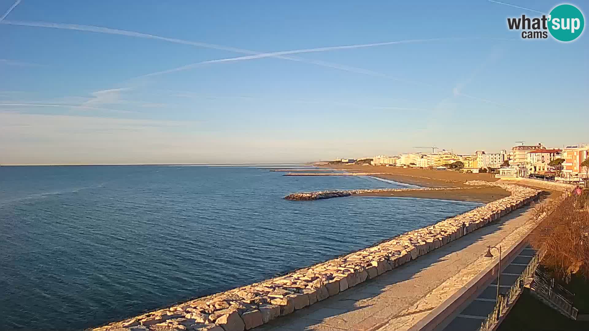 Webcam Caorle Ponente – Vista desde Marinai di Caorle