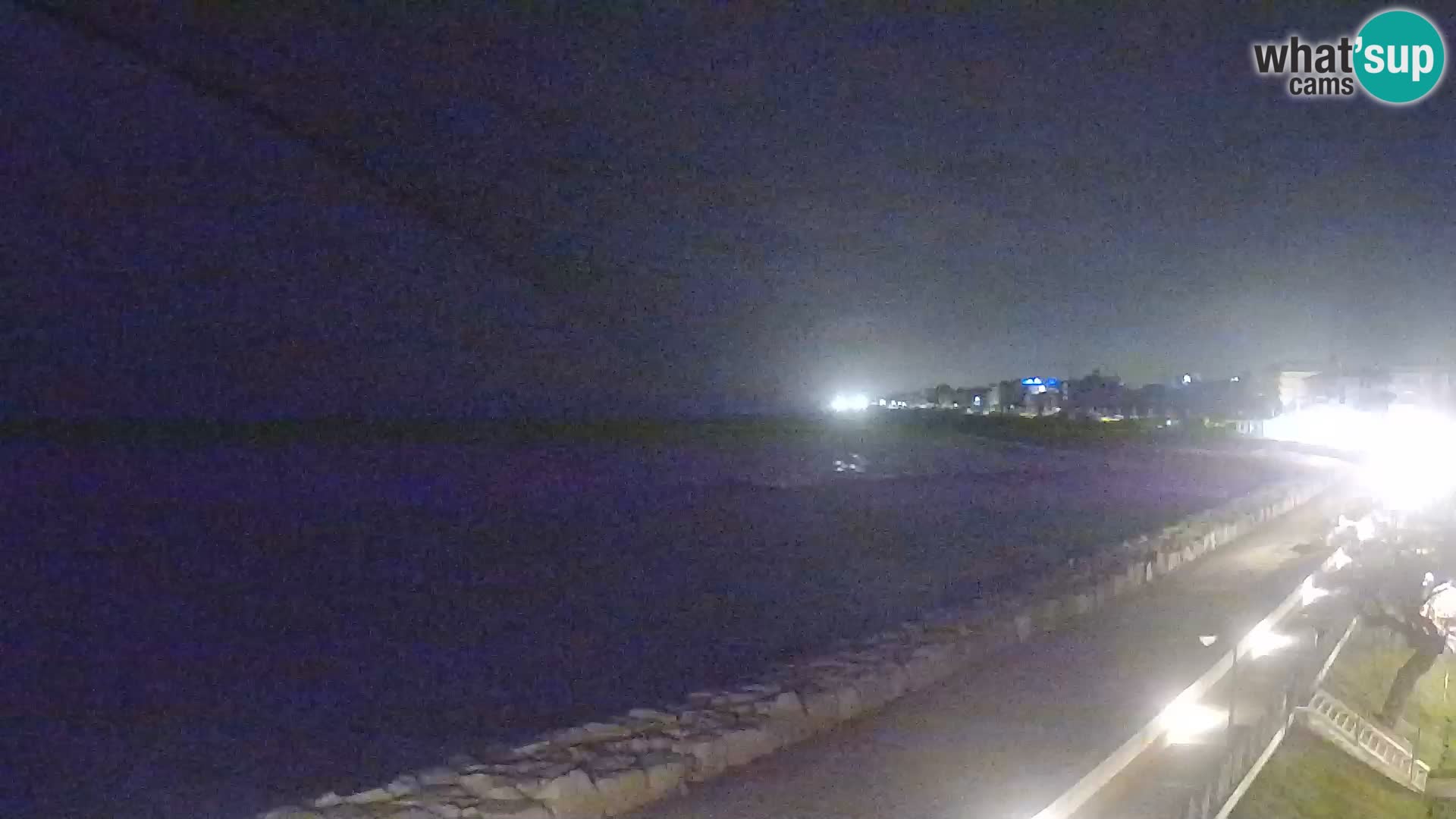 Webcam Caorle Ponente – Vue depuis les Marinai di Caorle