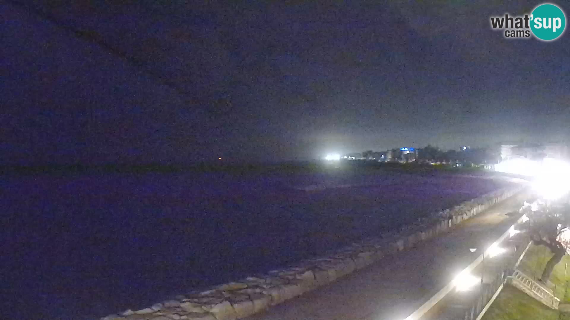 Webcam Caorle Ponente – Vue depuis les Marinai di Caorle