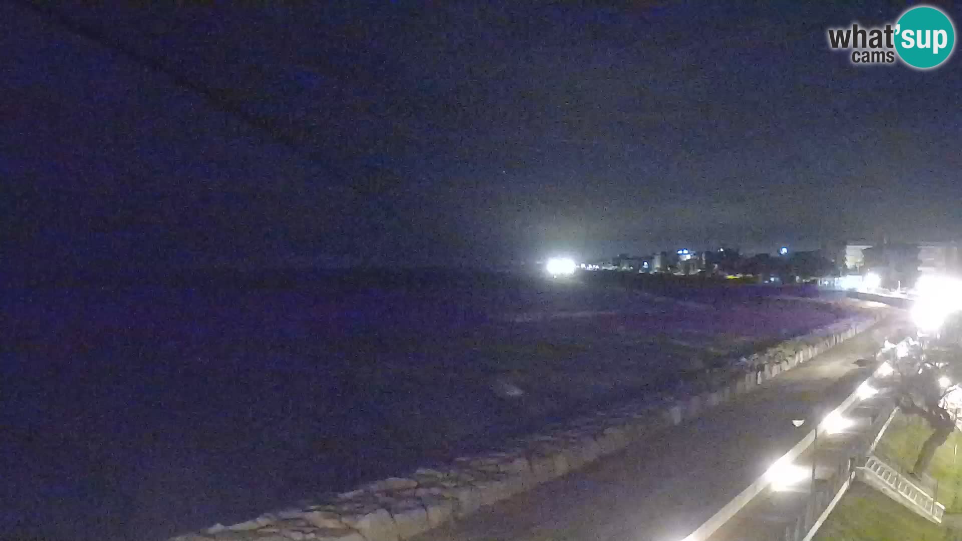 Webcam Caorle Ponente – Blick von Marinai di Caorle