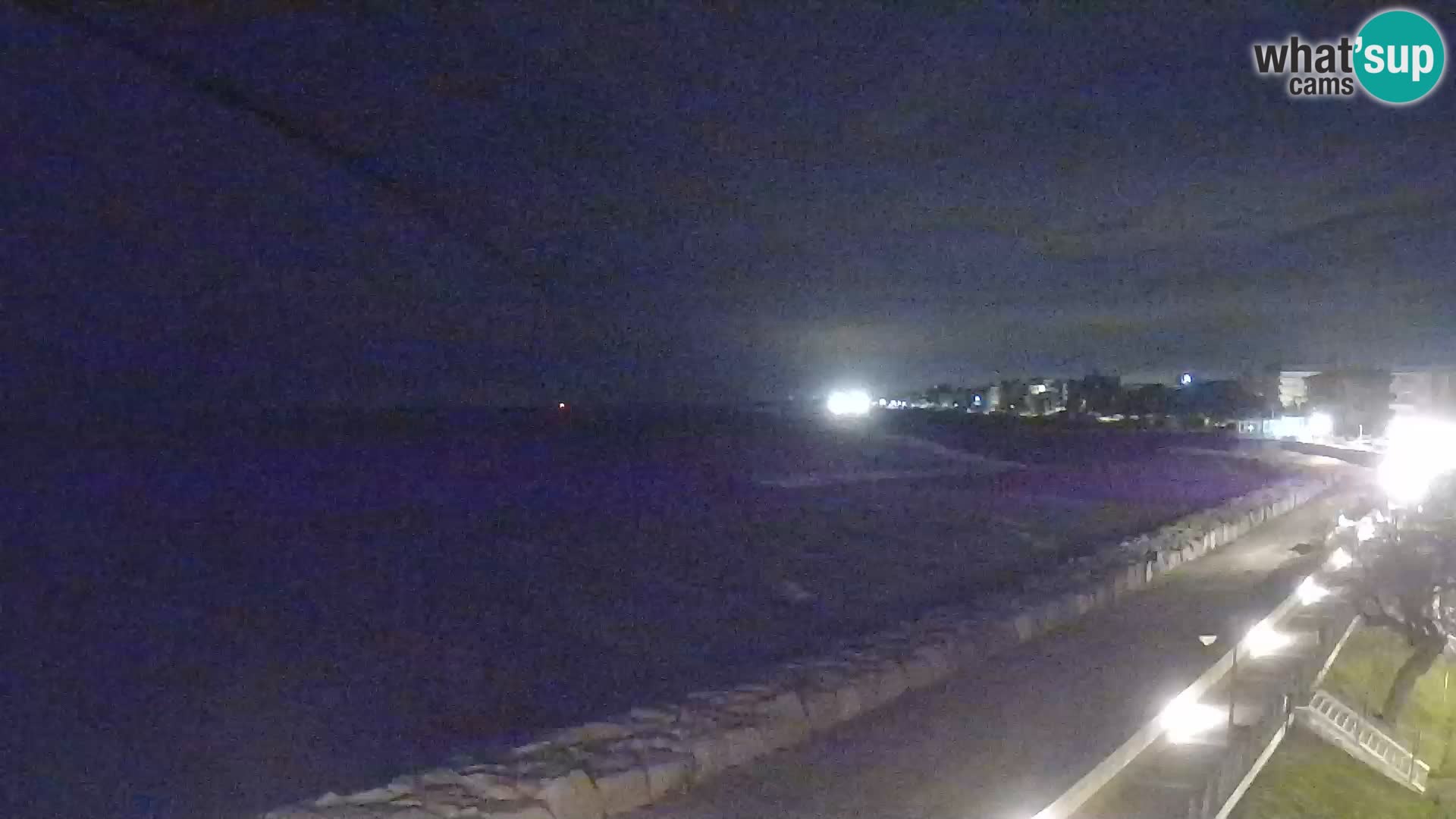 Webcam Caorle Ponente – Blick von Marinai di Caorle