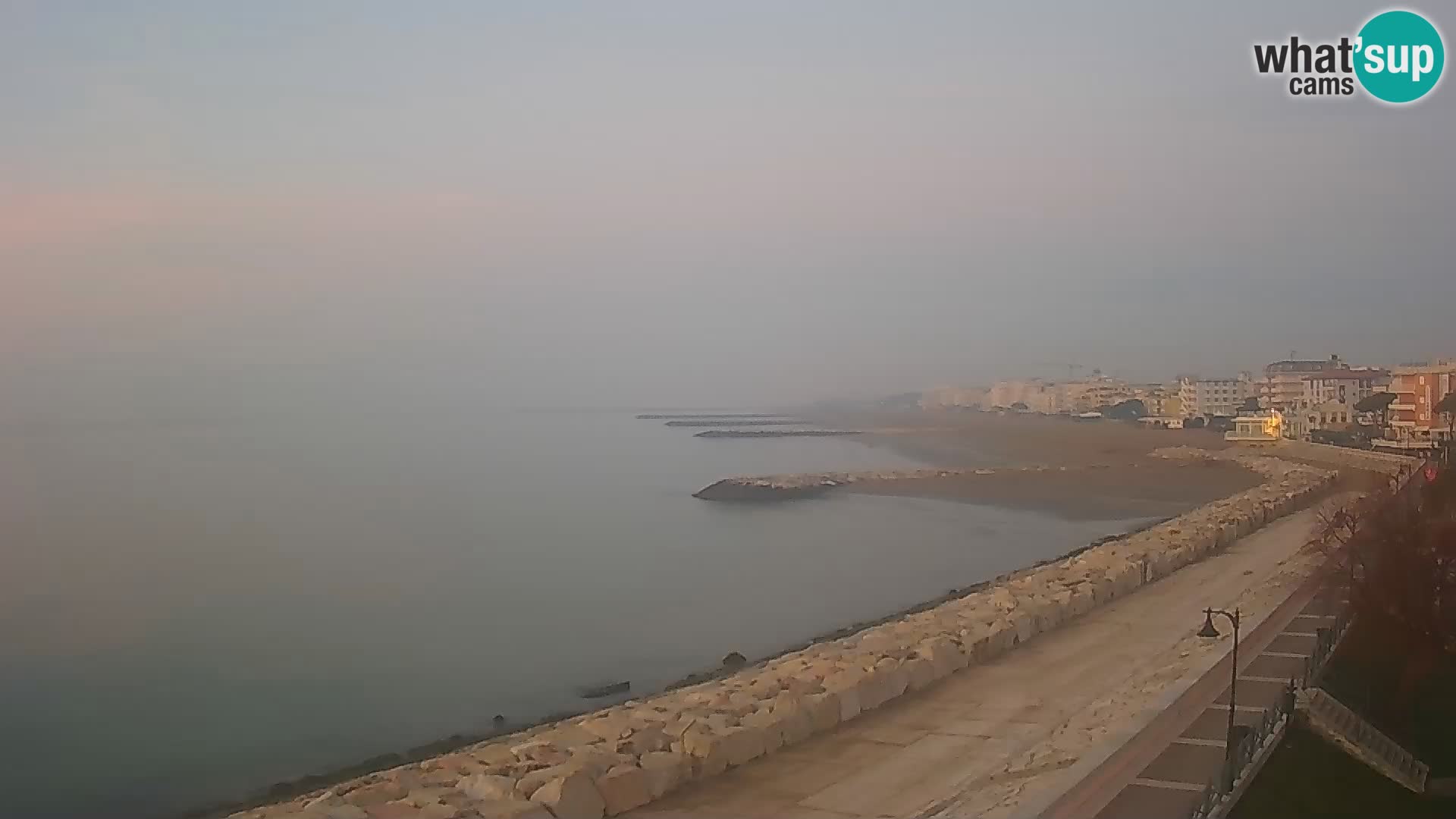Webcam Caorle Ponente – Blick von Marinai di Caorle