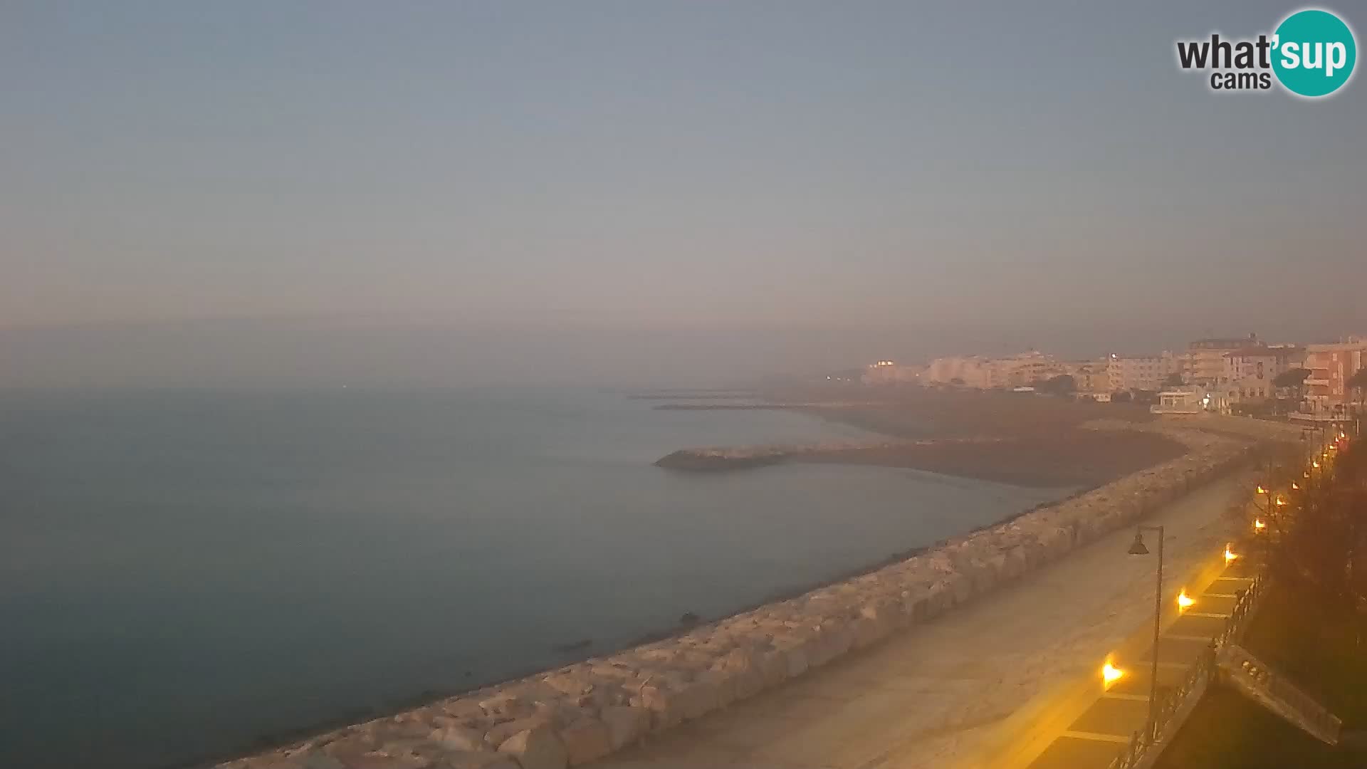 Webcam Caorle Ponente – panorama dall’ASS. Marinai di Caorle