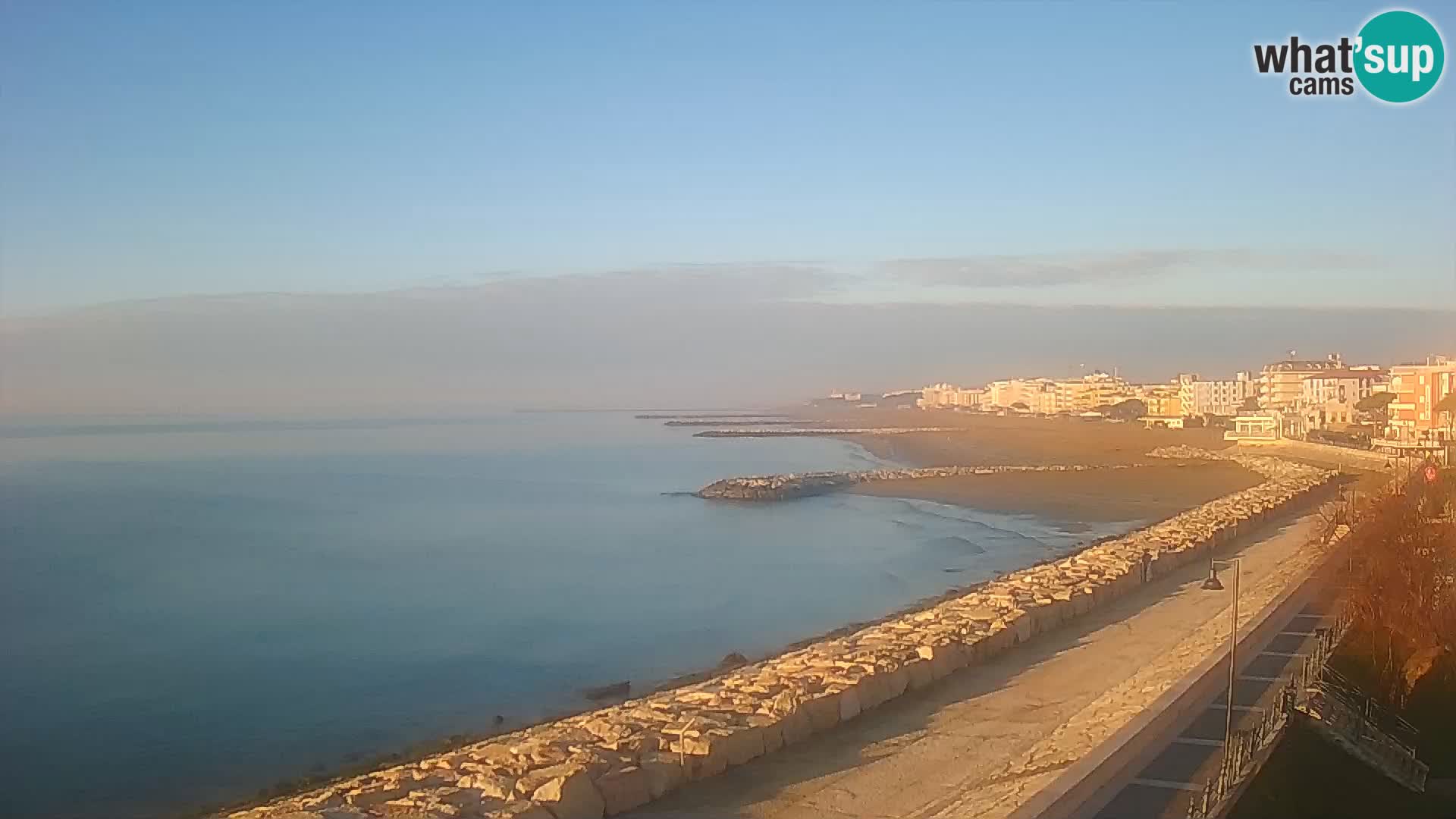 Webcam Caorle Ponente – View from Marinai di Caorle