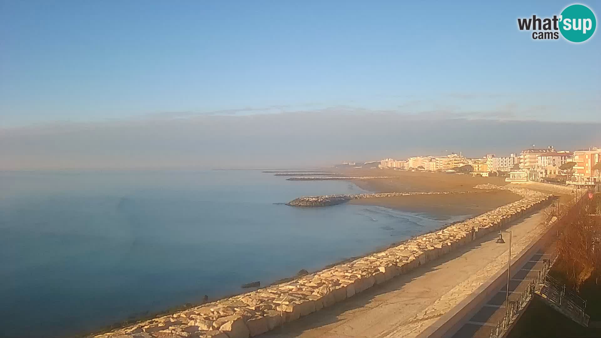 Kamera Caorle Ponente – Pogled iz “Marinai di Caorle”