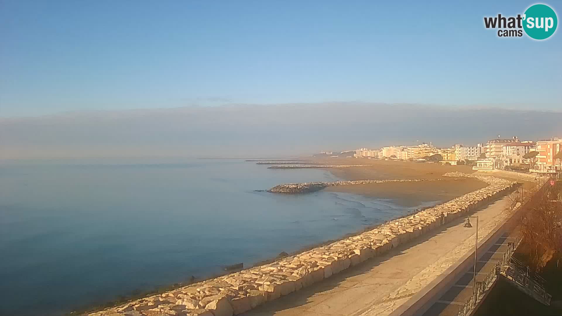 Webcam Caorle Ponente – panorama dall’ASS. Marinai di Caorle
