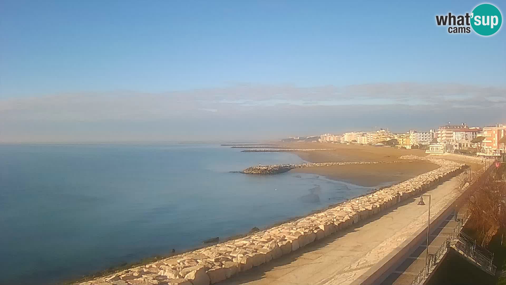 Webcam Caorle Ponente – Vista desde Marinai di Caorle