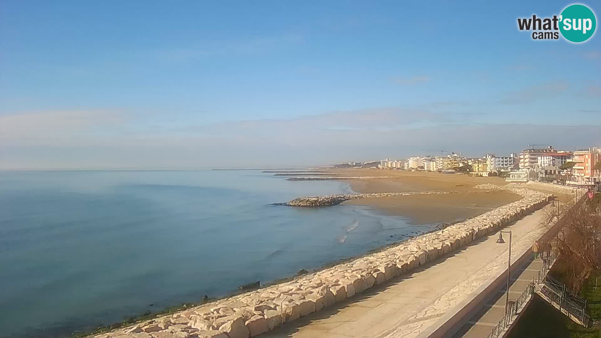 Webcam Caorle Ponente – View from Marinai di Caorle