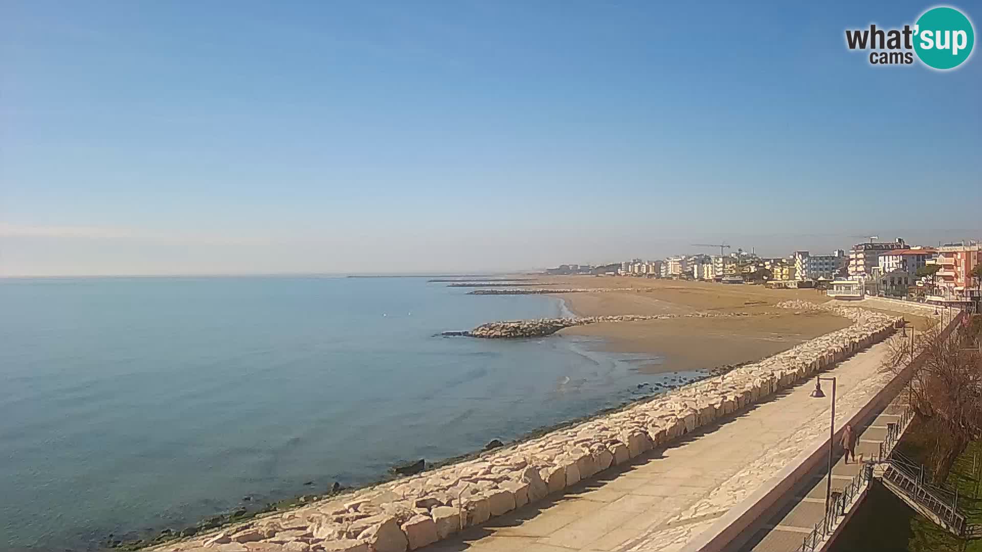 Webcam Caorle Ponente – View from Marinai di Caorle