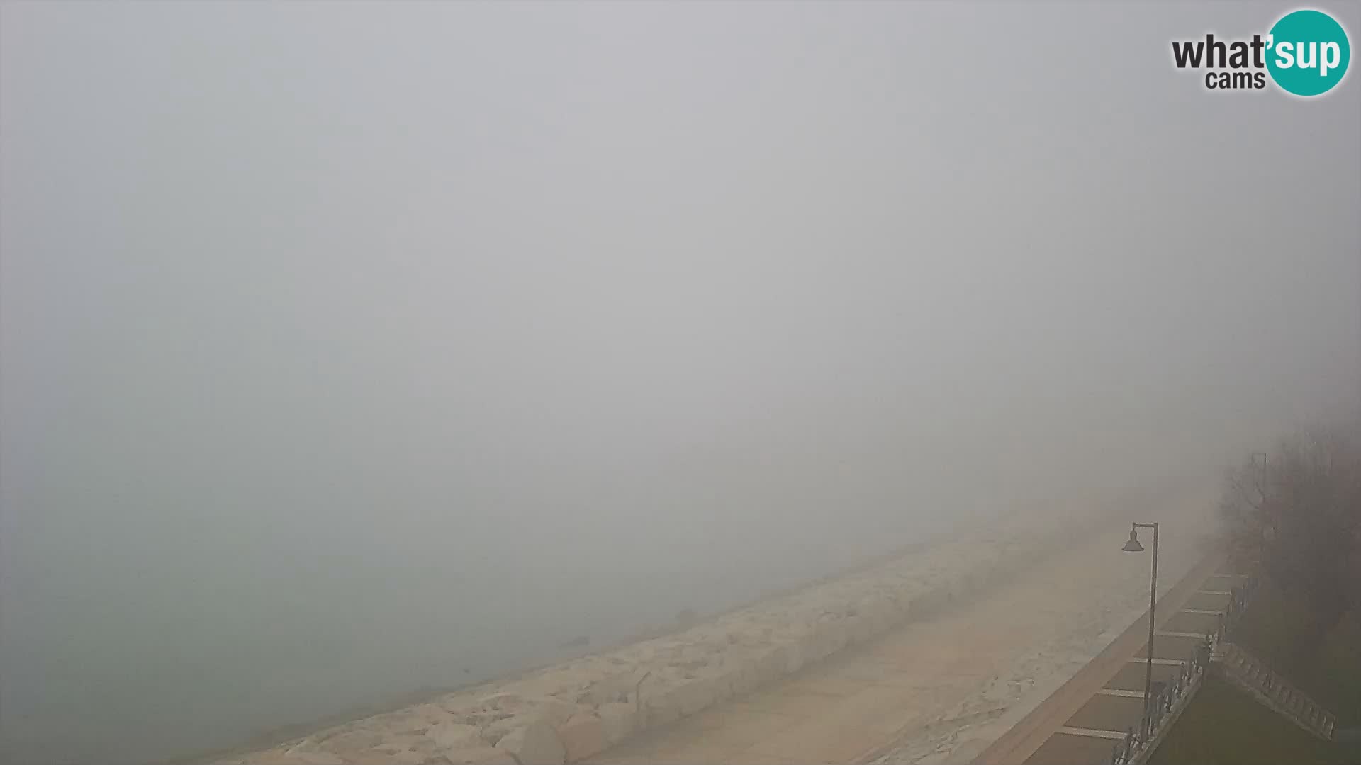 Webcam Caorle Ponente – Blick von Marinai di Caorle