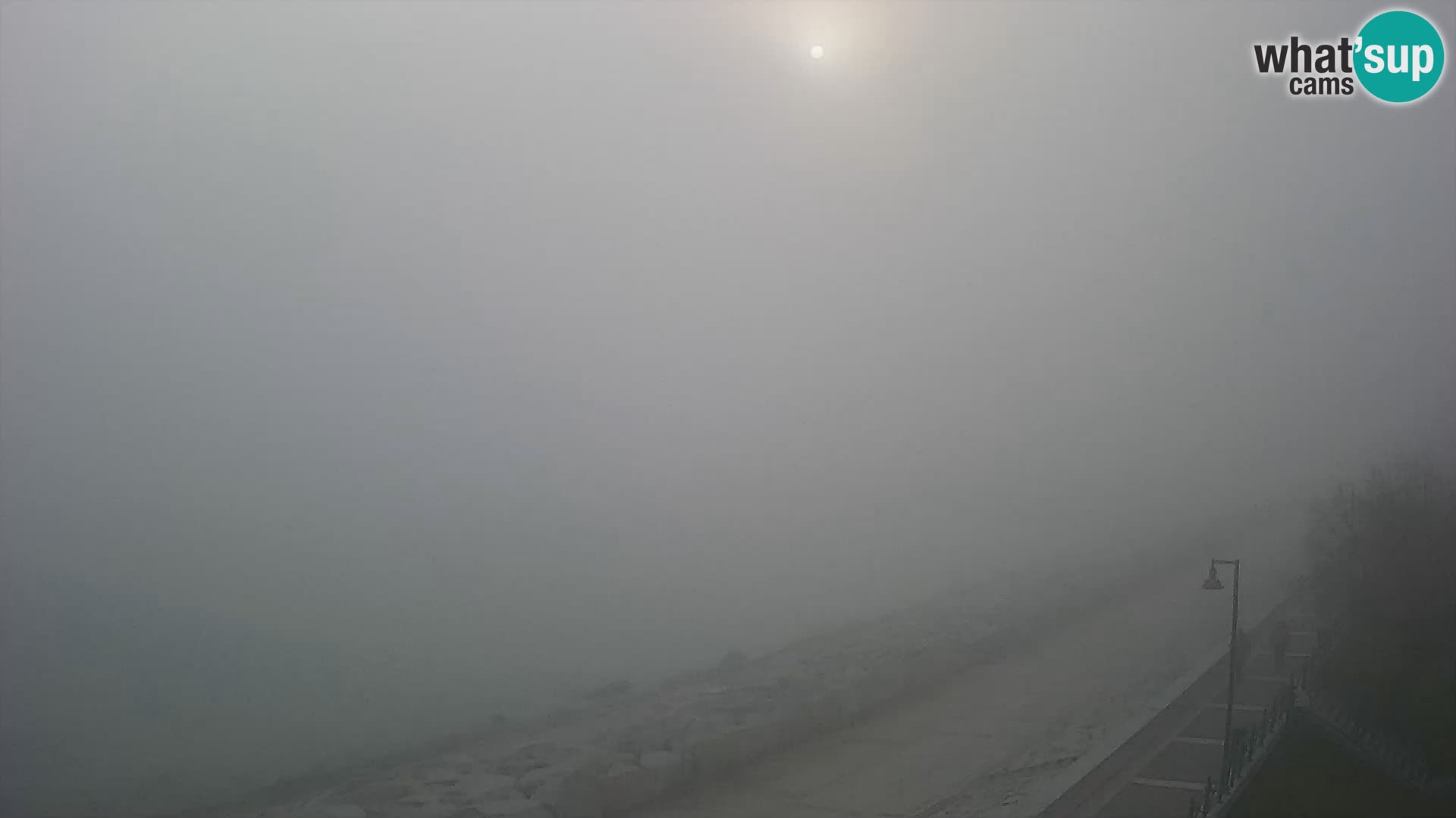 Webcam Caorle Ponente – Vue depuis les Marinai di Caorle