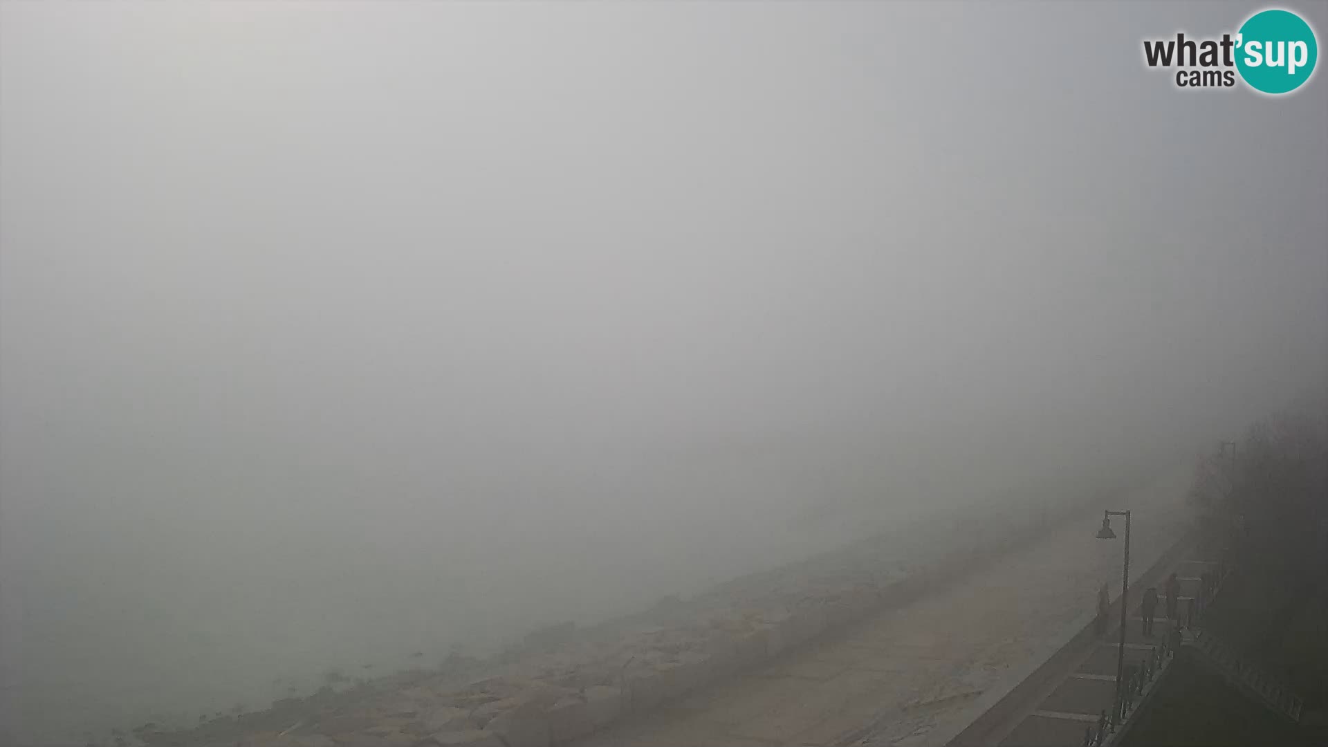 Webcam Caorle Ponente – Vue depuis les Marinai di Caorle