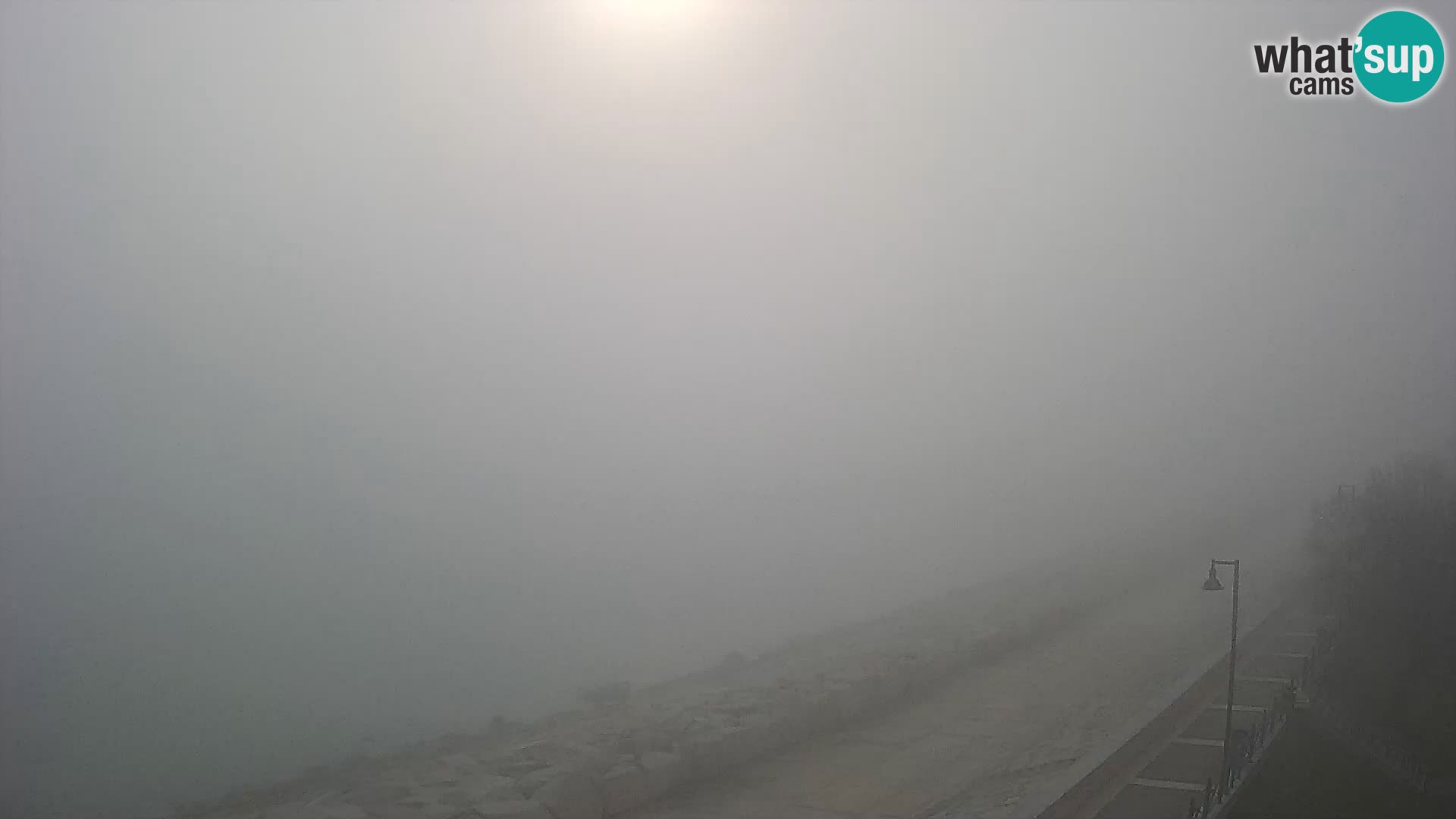 Webcam Caorle Ponente – Vue depuis les Marinai di Caorle