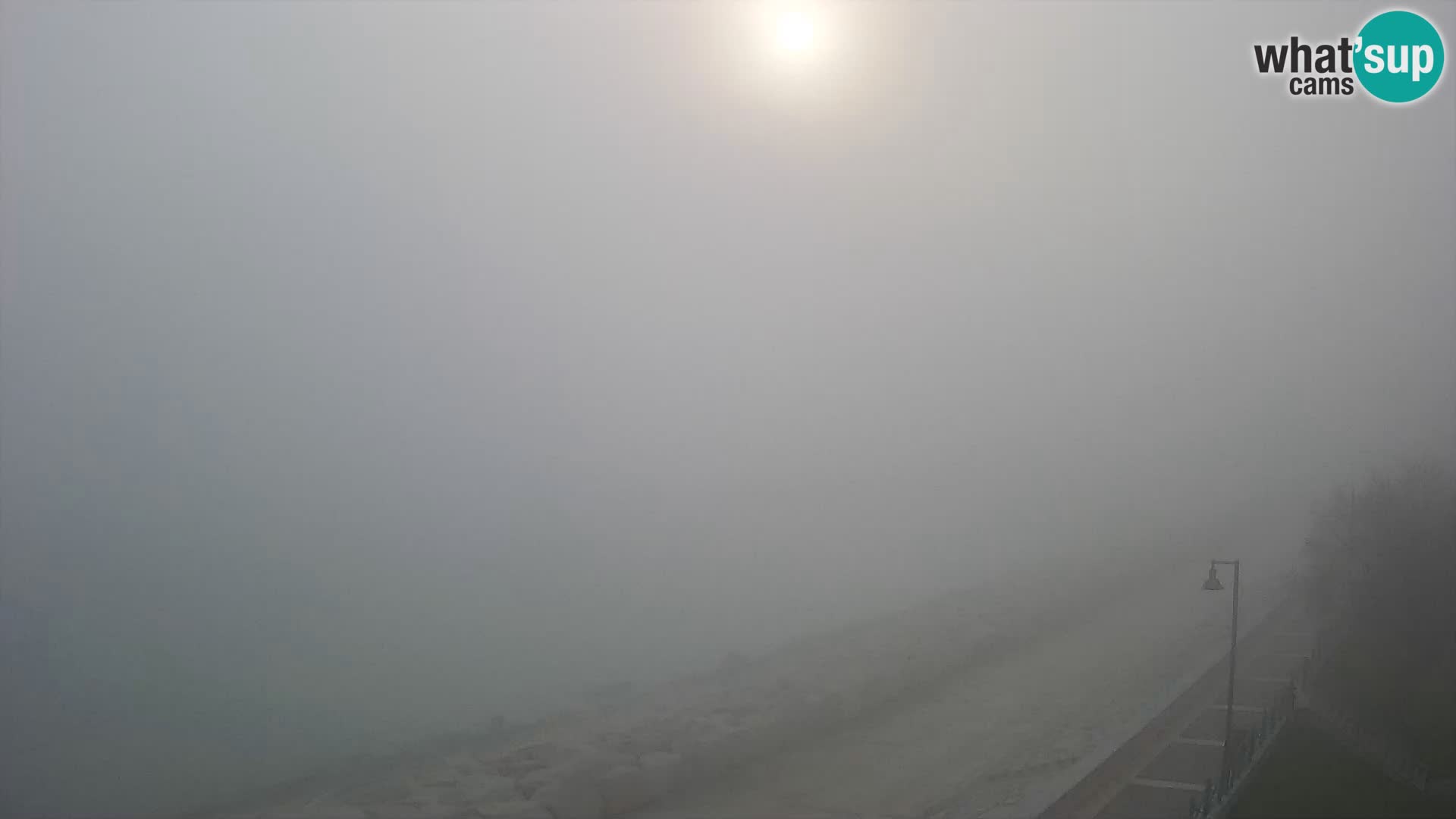 Webcam Caorle Ponente – Vue depuis les Marinai di Caorle