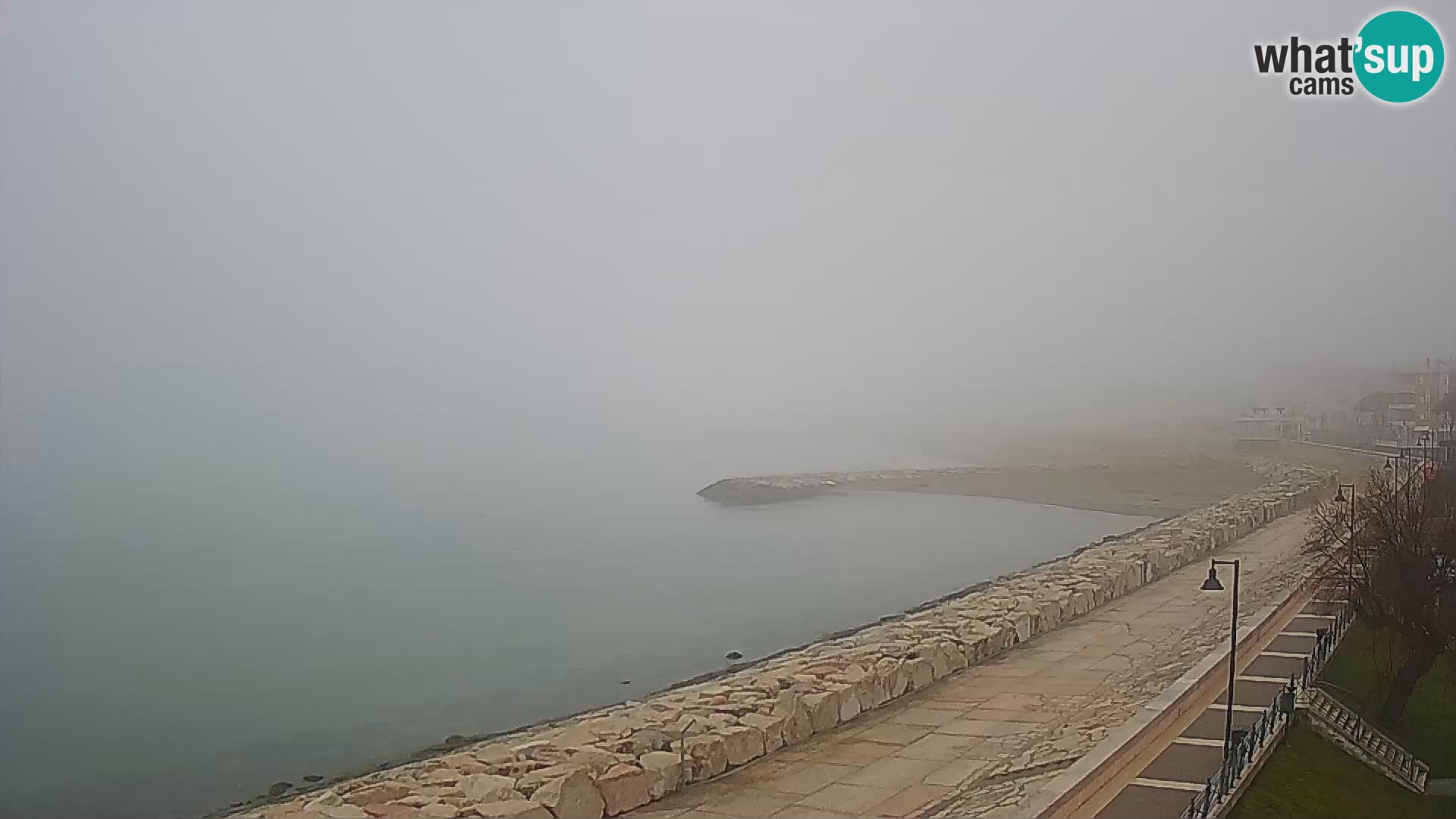 Webcam Caorle Ponente – Vue depuis les Marinai di Caorle
