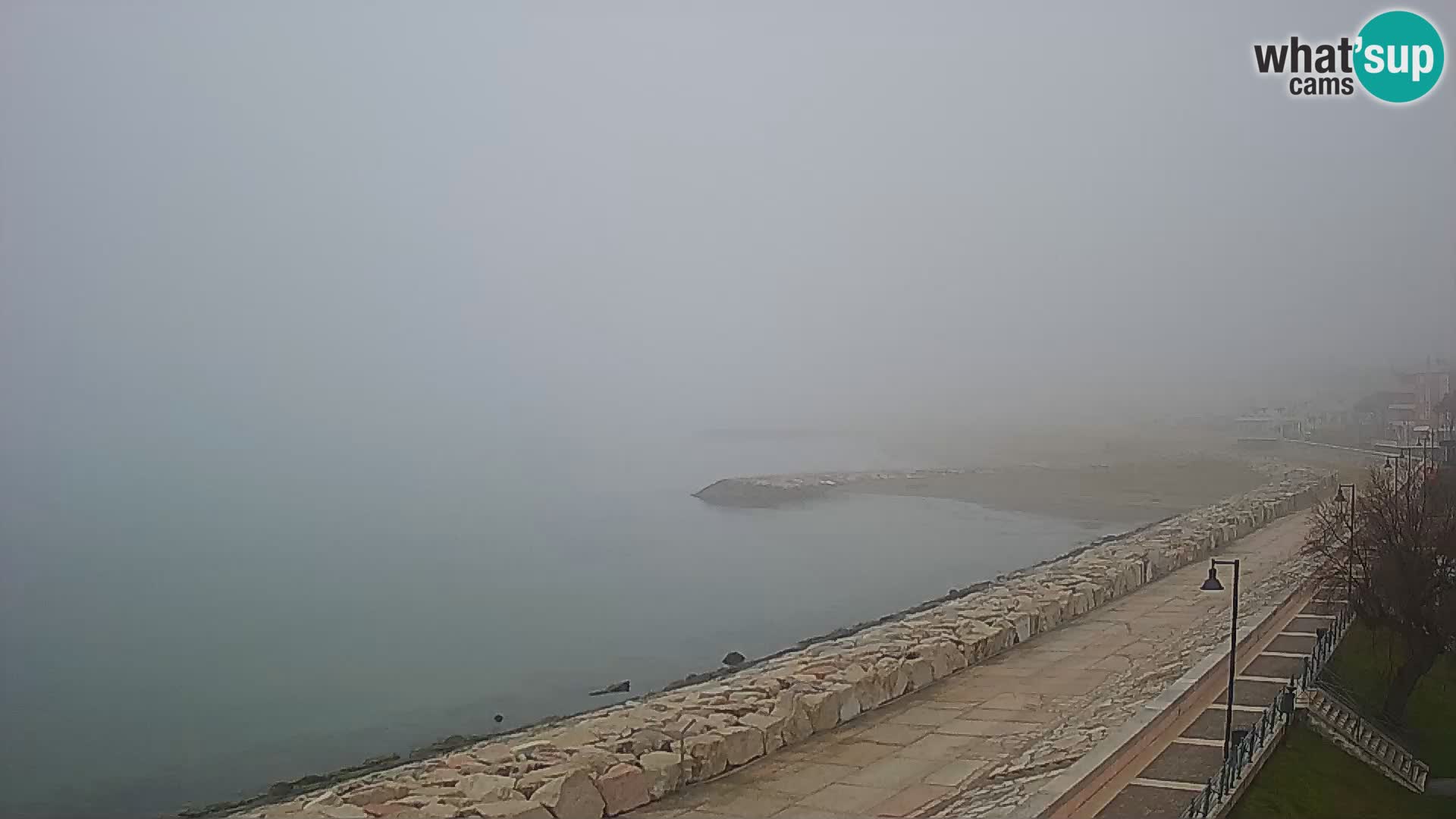 Webcam Caorle Ponente – Vue depuis les Marinai di Caorle