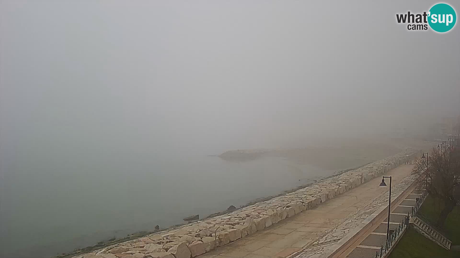 Webcam Caorle Ponente – Blick von Marinai di Caorle