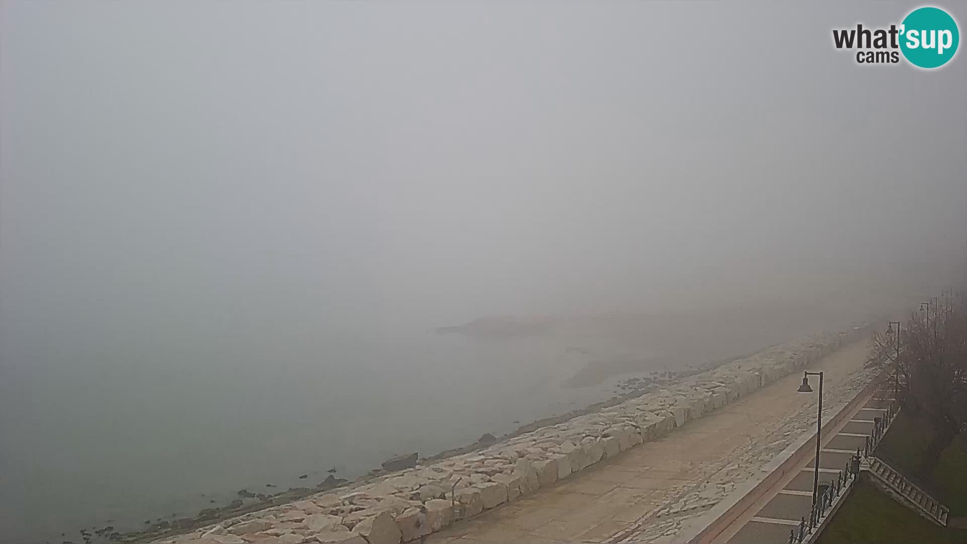 Webcam Caorle Ponente – Blick von Marinai di Caorle