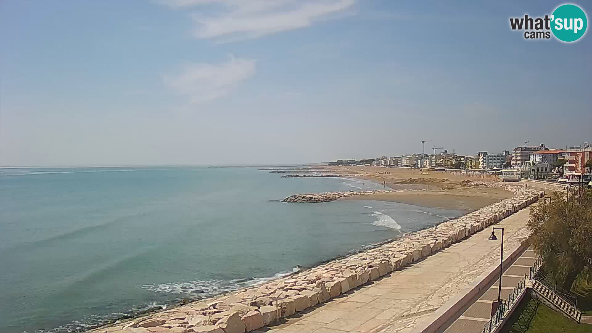 Webcam Caorle Ponente – panorama dall’ASS. Marinai di Caorle