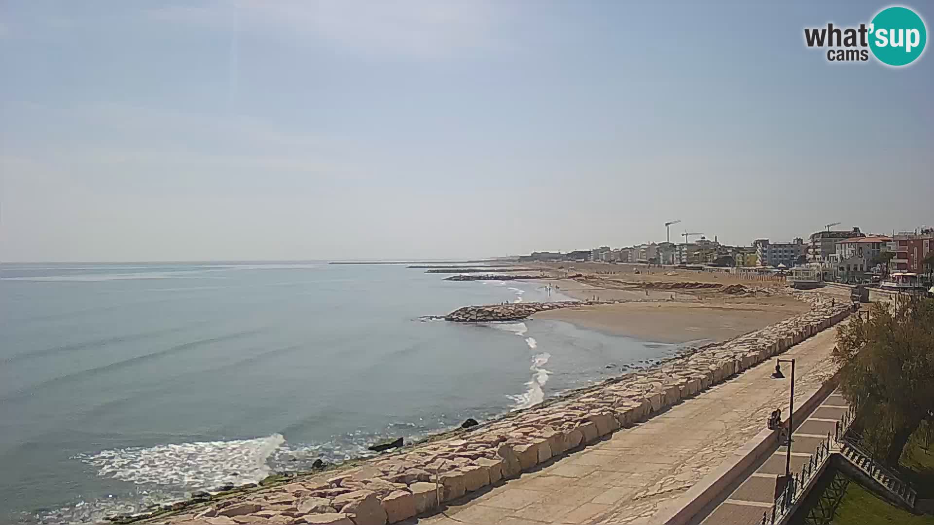 Webcam Caorle Ponente – View from Marinai di Caorle