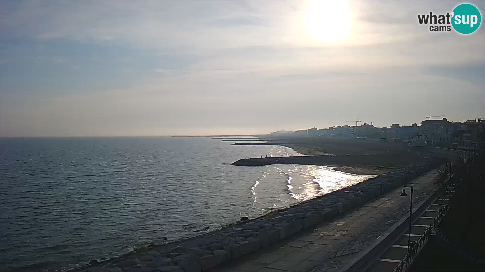 Webcam Caorle Ponente – View from Marinai di Caorle