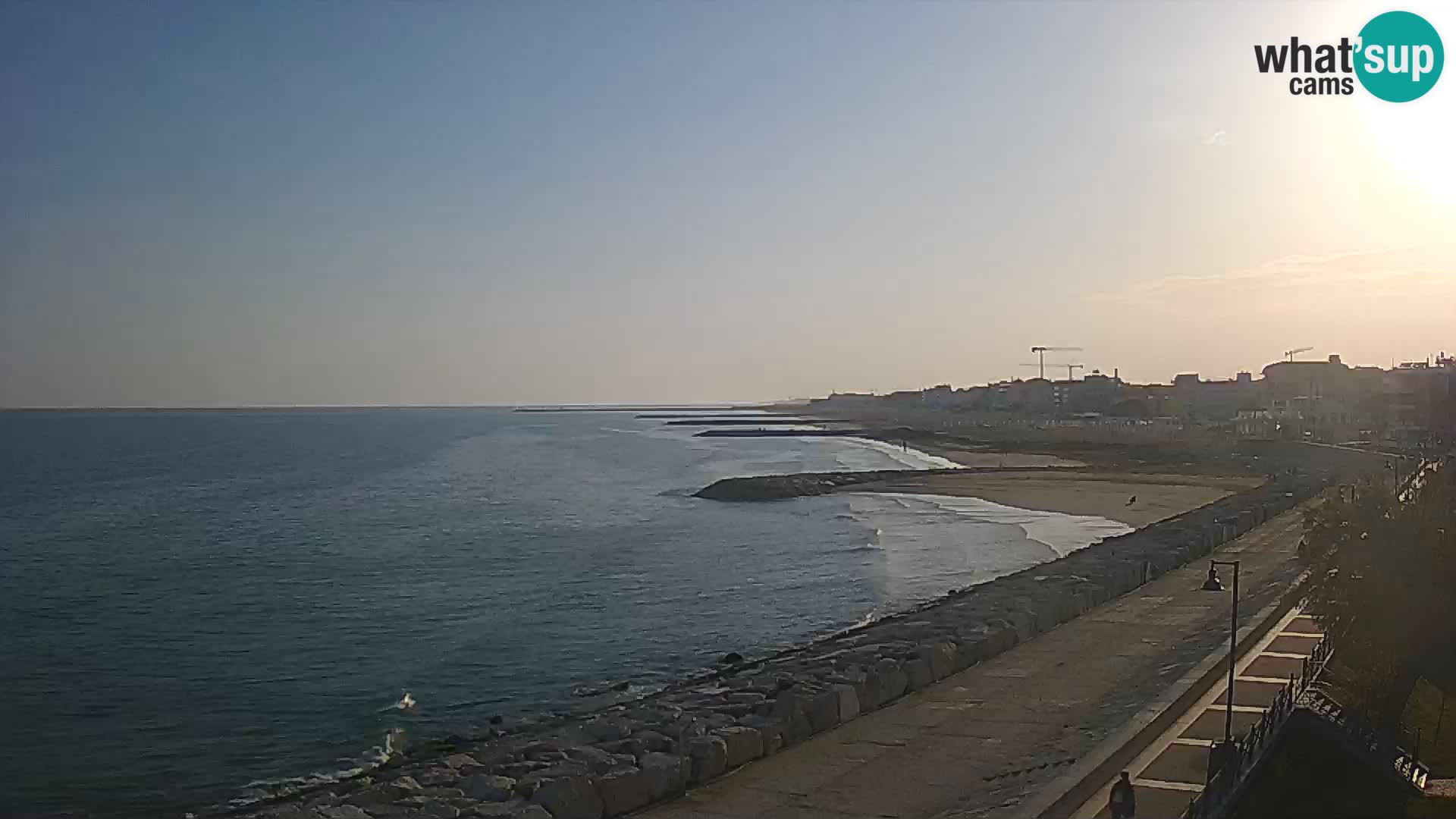 Webcam Caorle Ponente – View from Marinai di Caorle
