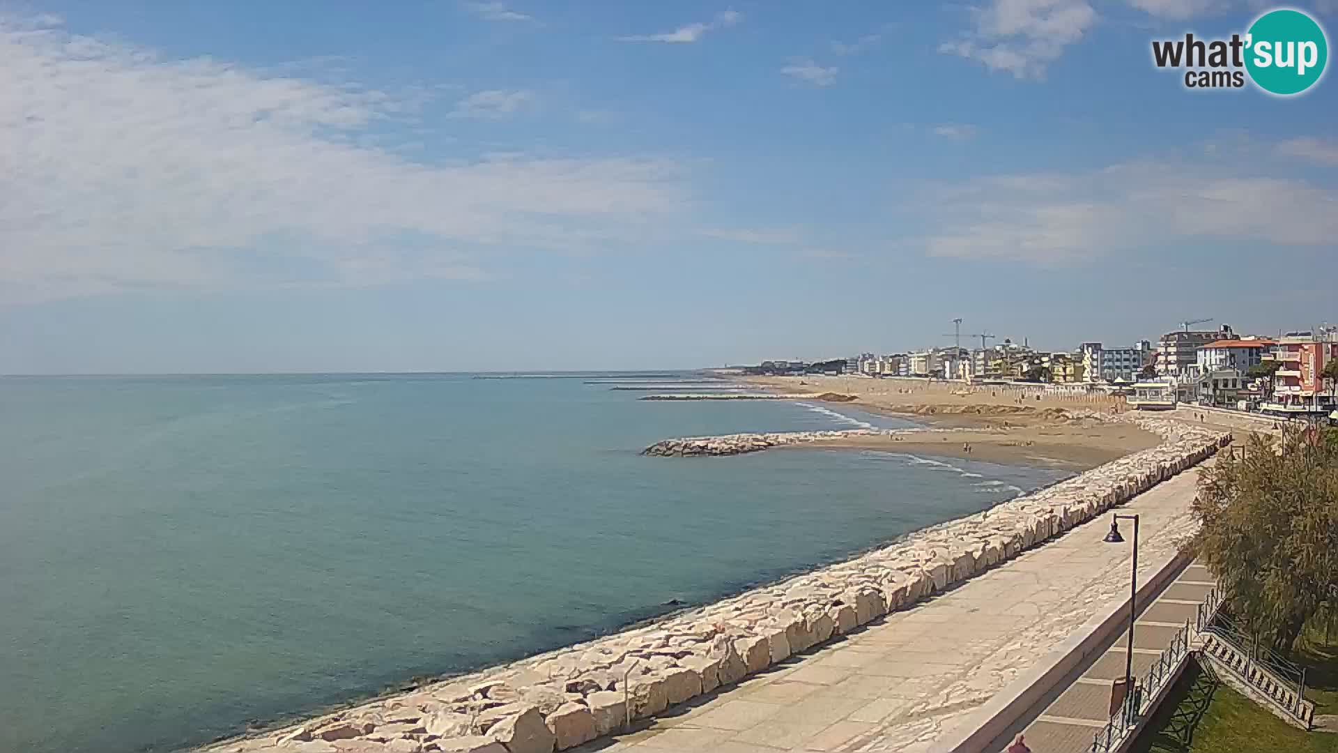 Webcam Caorle Ponente – panorama dall’ASS. Marinai di Caorle