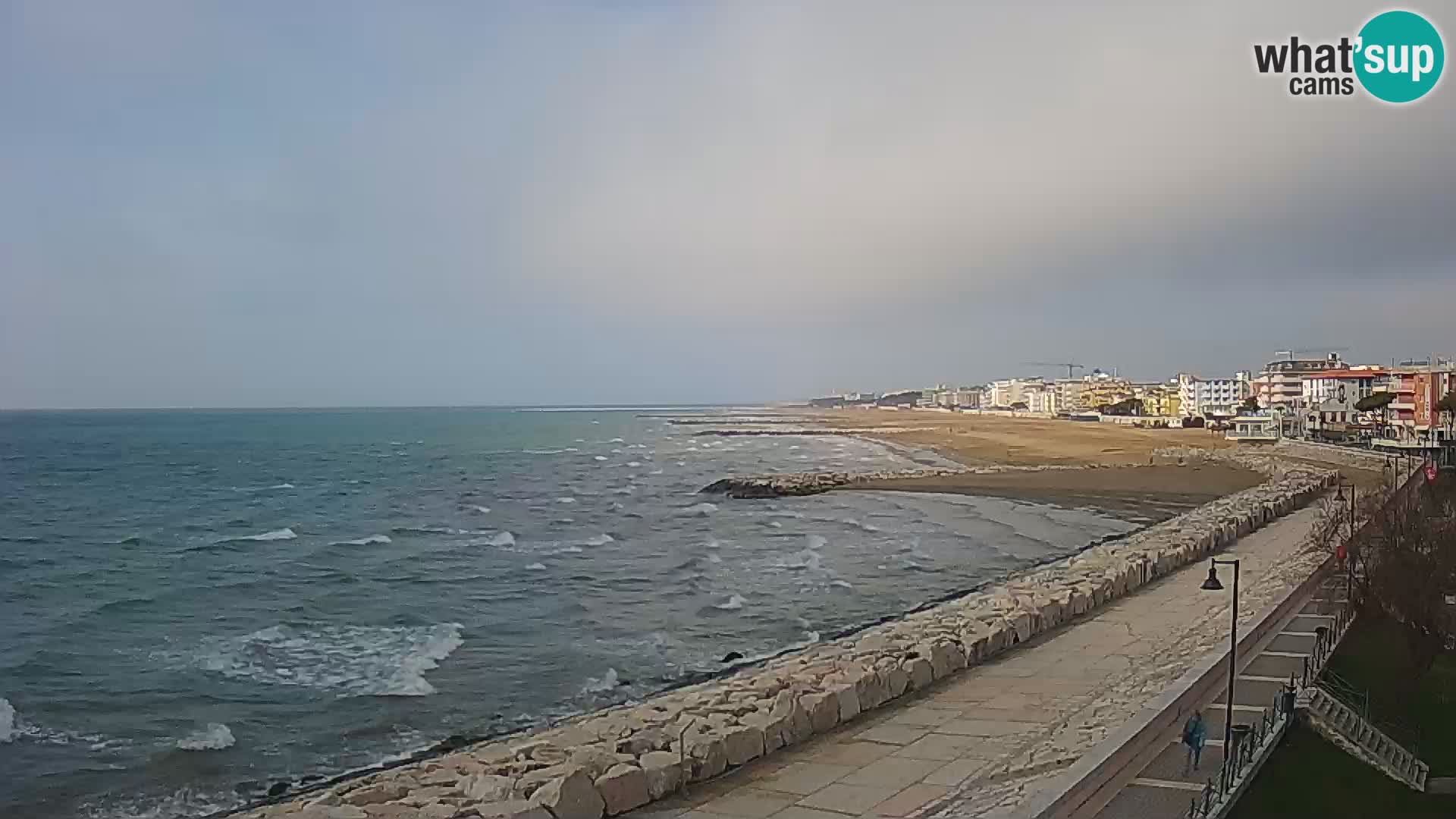 Webcam Caorle Ponente – View from Marinai di Caorle
