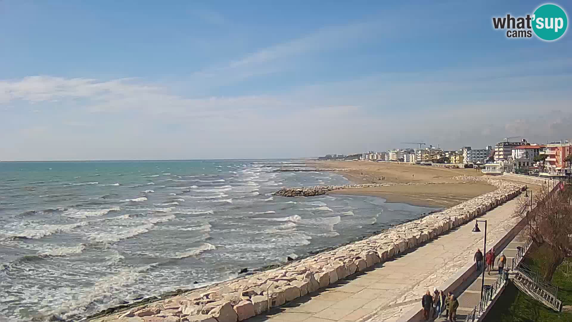Webcam Caorle Ponente – Vista desde Marinai di Caorle