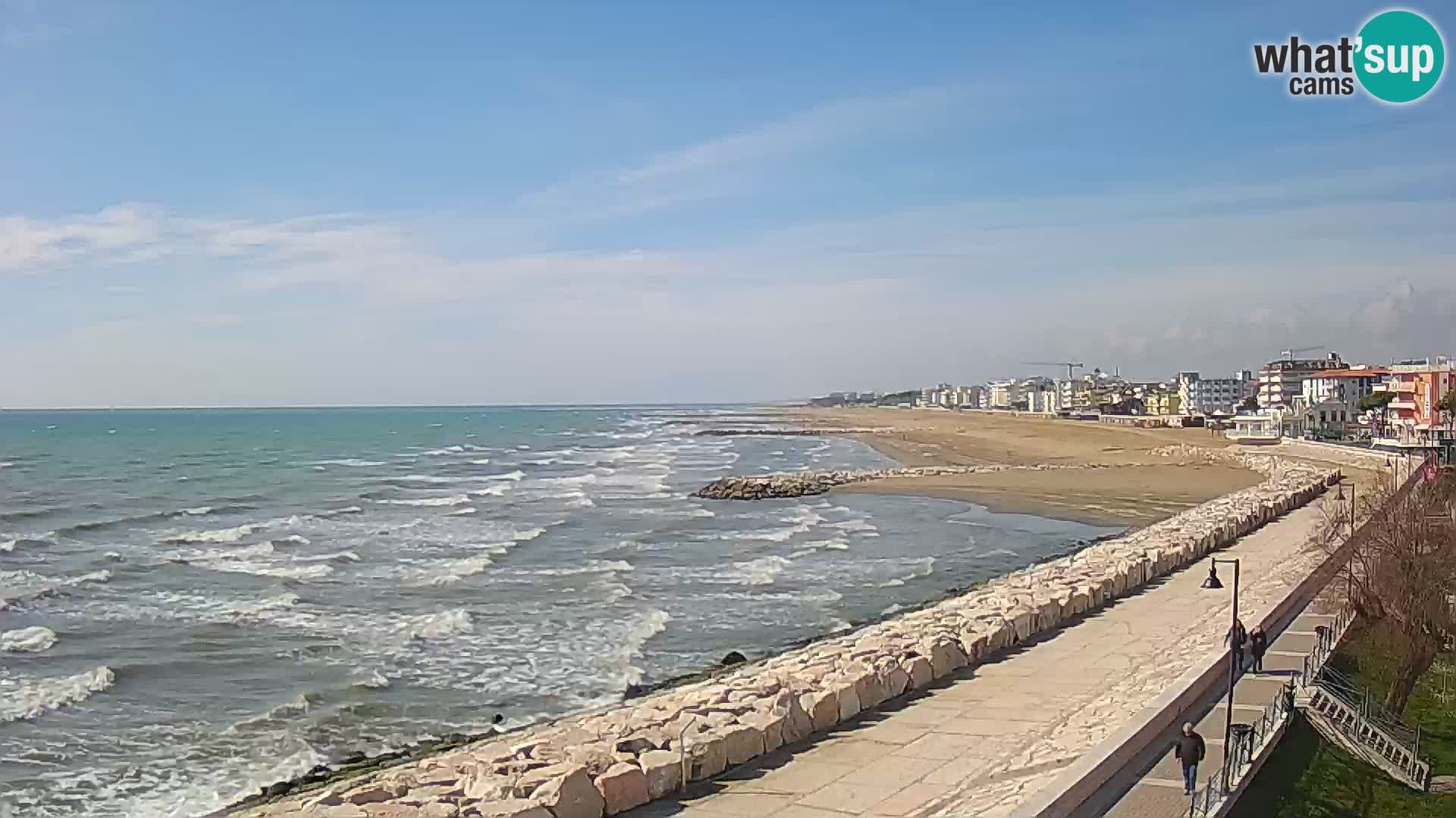 Webcam Caorle Ponente – Vista desde Marinai di Caorle