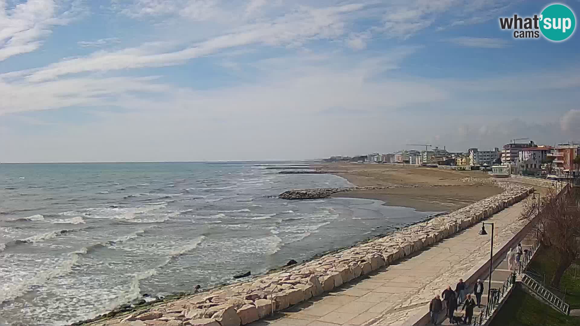 Webcam Caorle Ponente – View from Marinai di Caorle