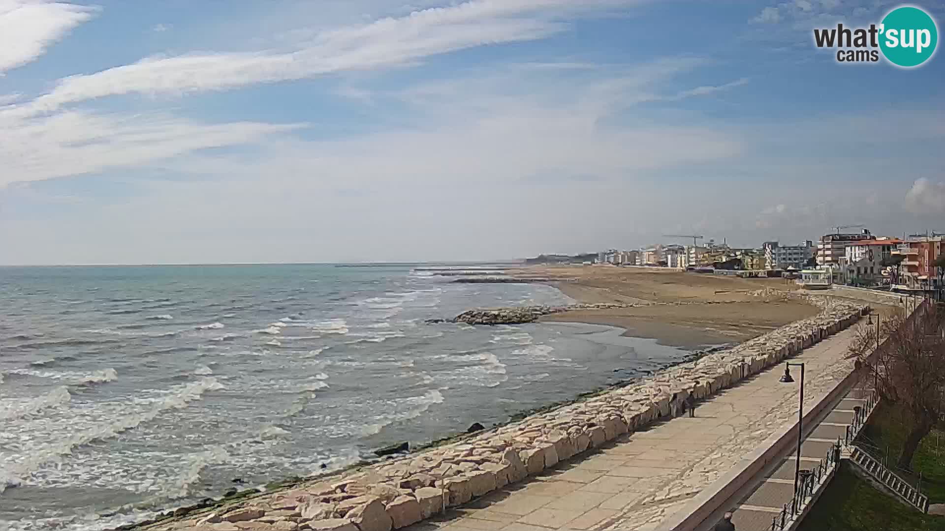 Webcam Caorle Ponente – panorama dall’ASS. Marinai di Caorle