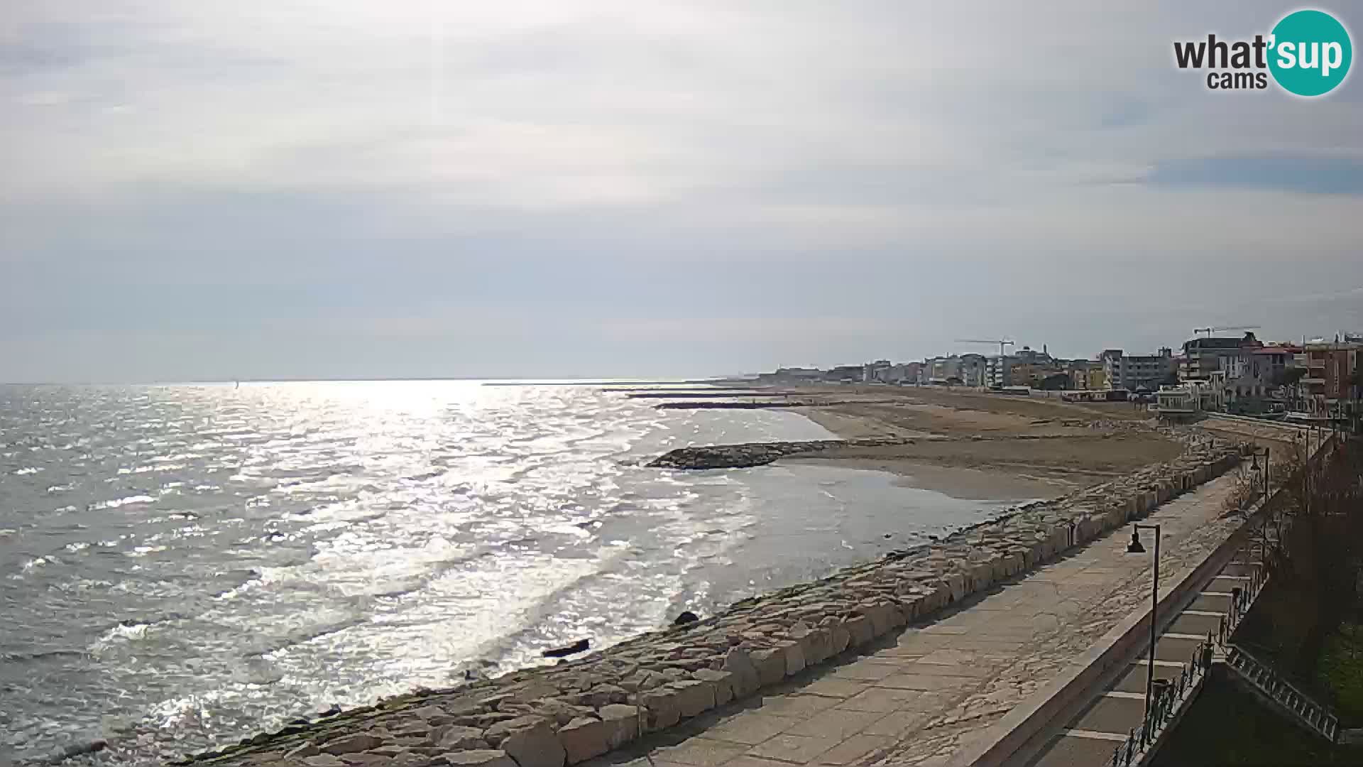 Webcam Caorle Ponente – View from Marinai di Caorle