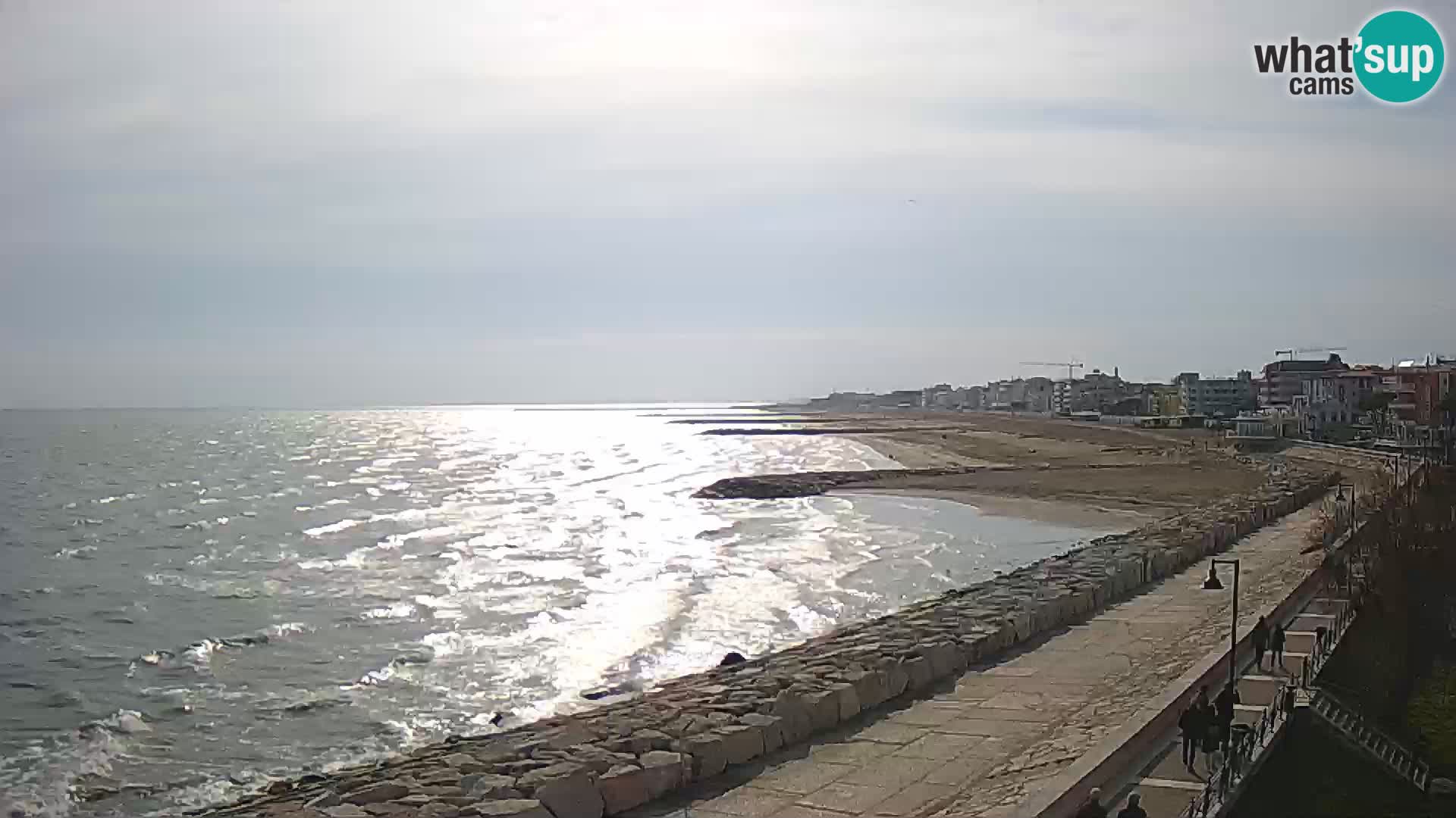 Webcam Caorle Ponente – View from Marinai di Caorle