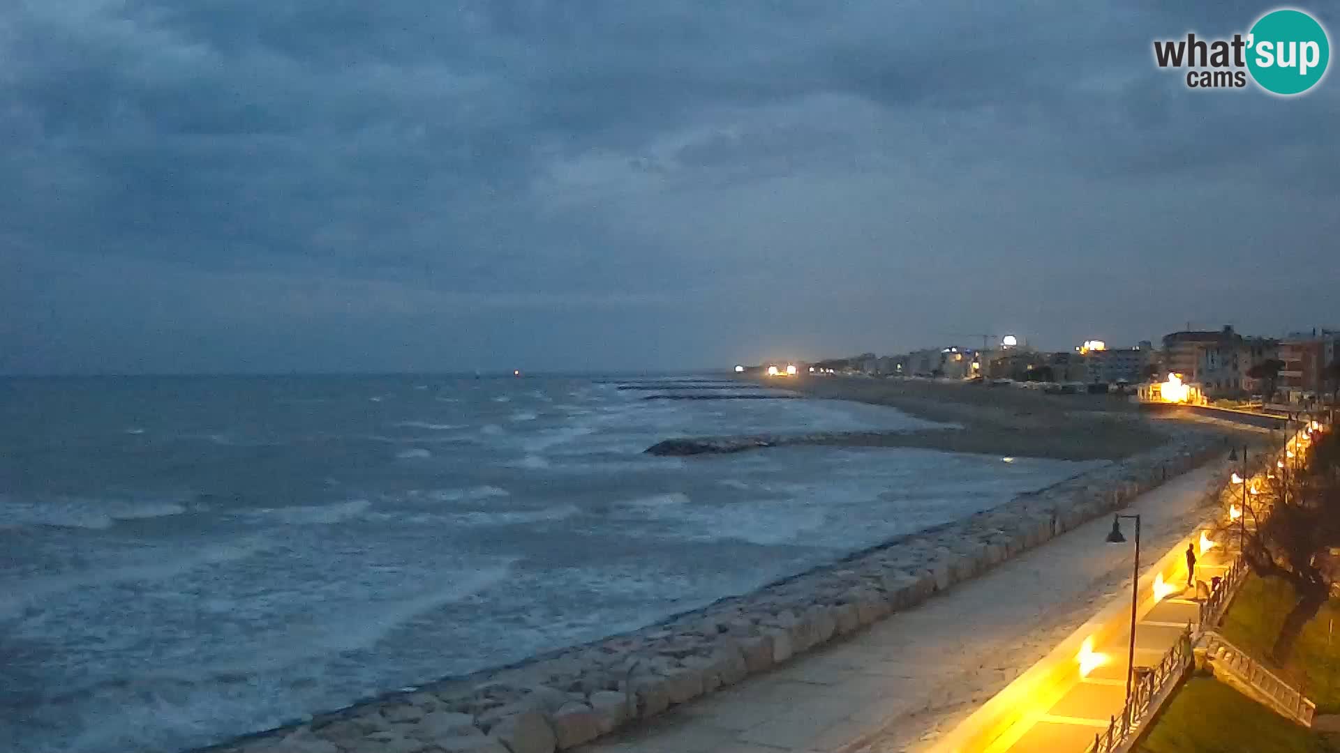 Webcam Caorle Ponente – View from Marinai di Caorle