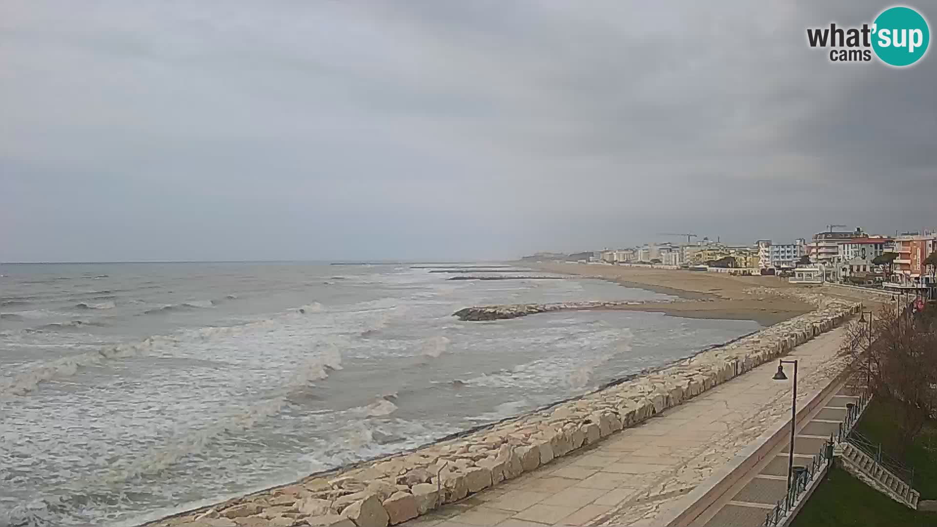 Webcam Caorle Ponente – View from Marinai di Caorle