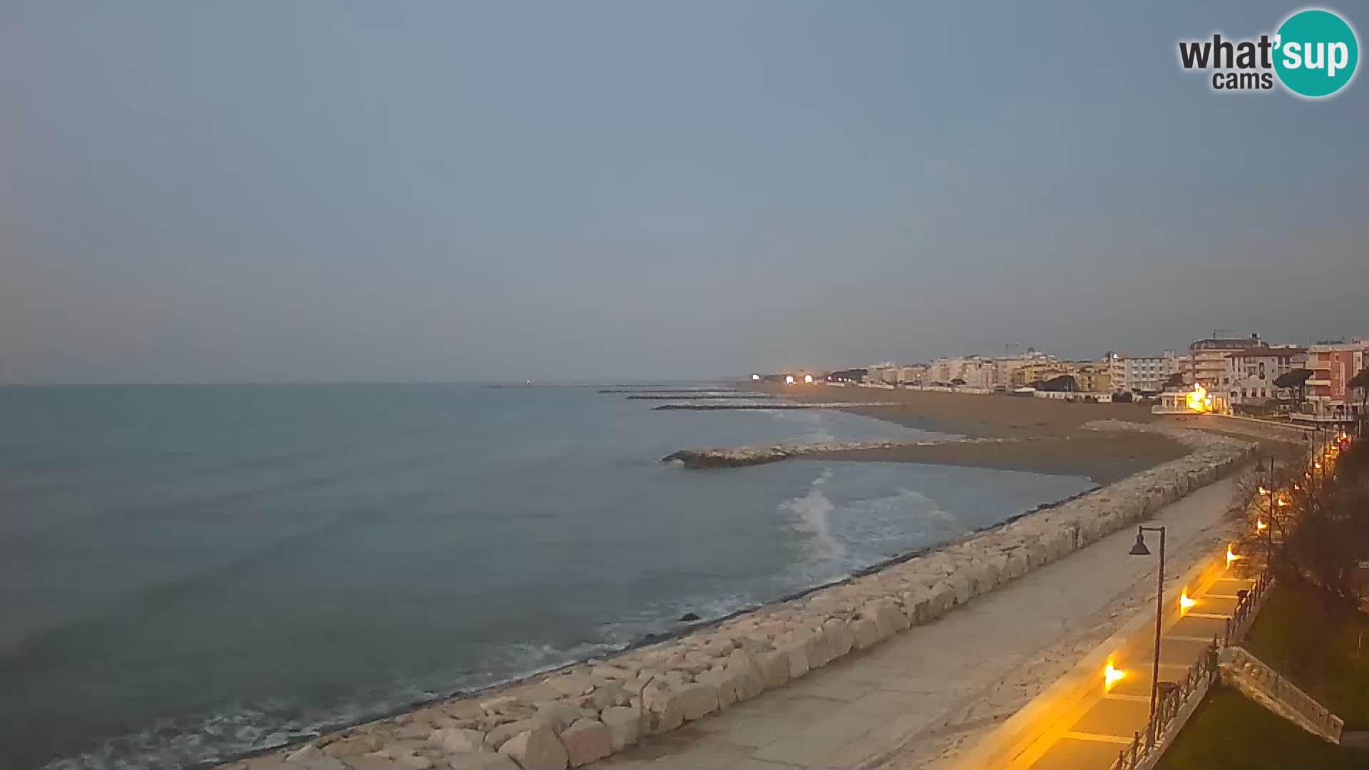 Webcam Caorle Ponente – View from Marinai di Caorle