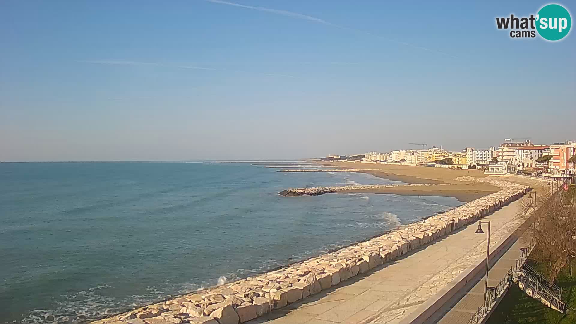 Kamera Caorle Ponente – Pogled iz “Marinai di Caorle”