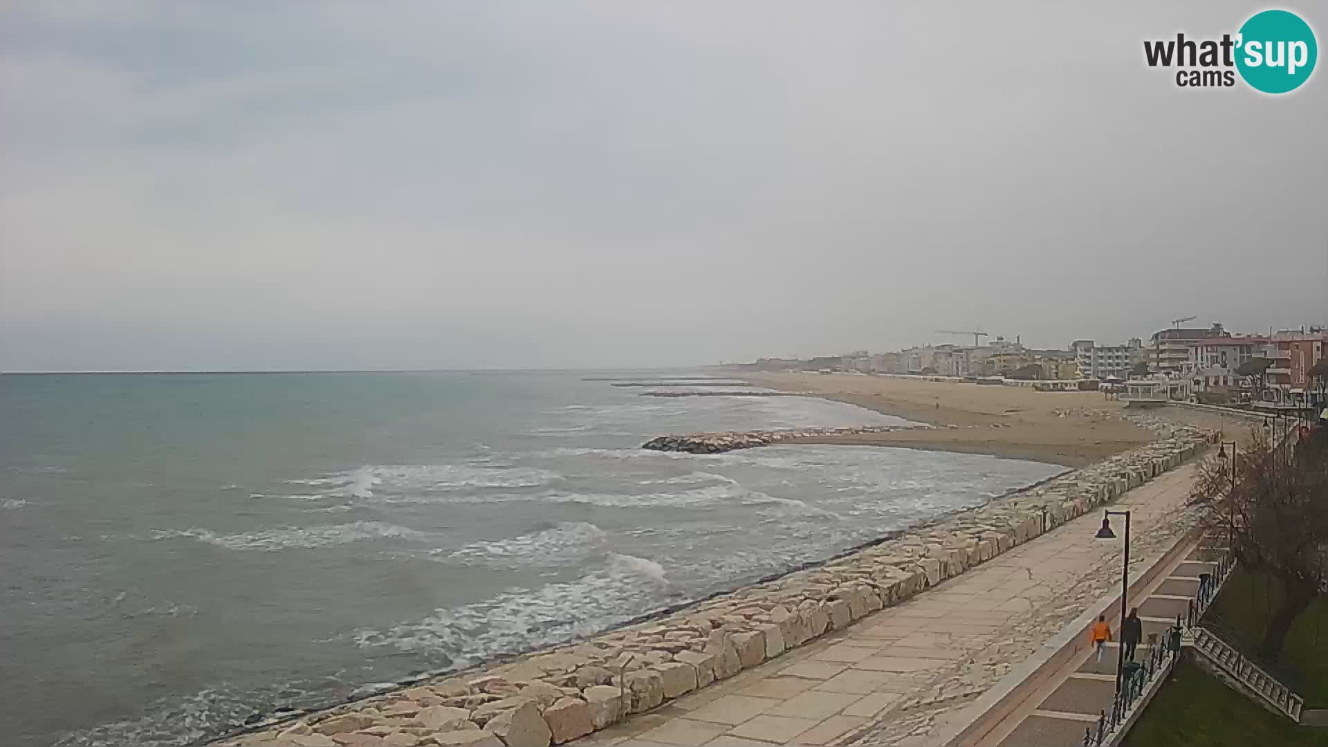 Kamera Caorle Ponente – Pogled iz “Marinai di Caorle”