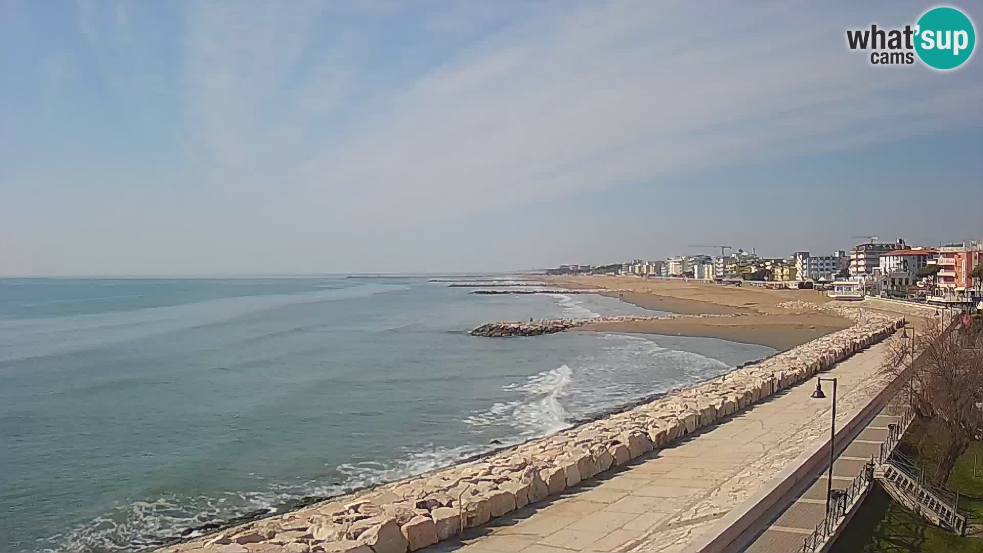 Webcam Caorle Ponente – View from Marinai di Caorle